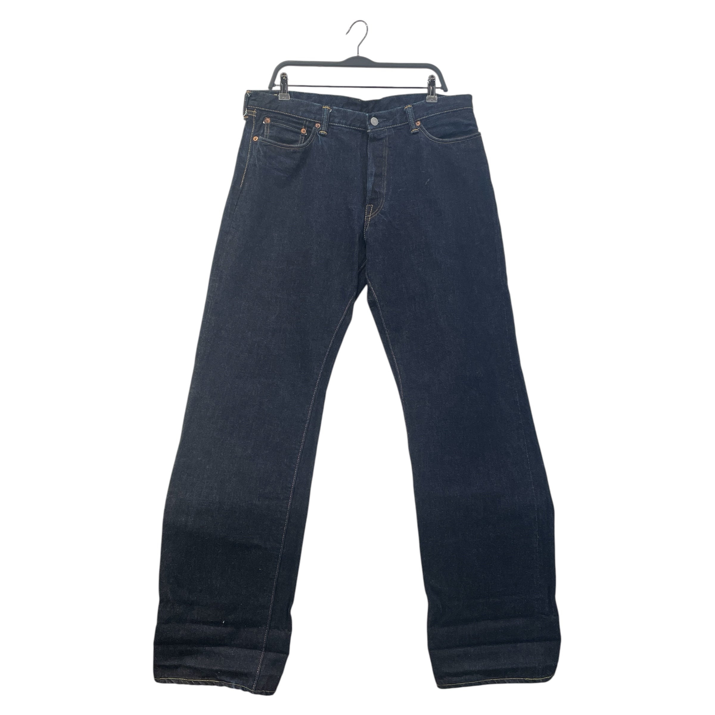 Momotaro Jeans/Straight Pants/36/Denim/IDG/Button Fly/Stripe/Lot 05 view 1