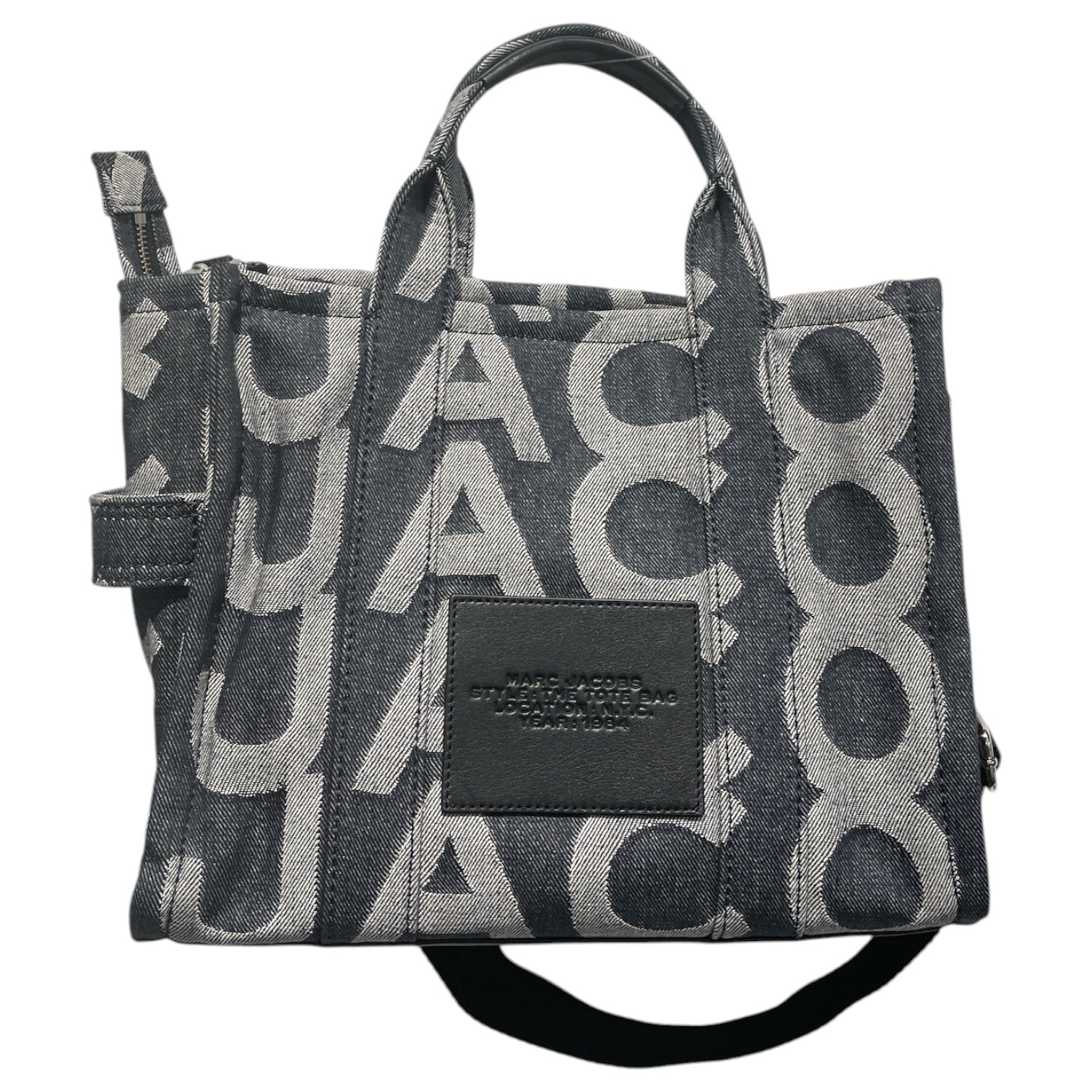 MARC BY MARC JACOBS/Tote Bag/Monogram/Cotton/BLU/MONOGRAM AOP TOTE view 1