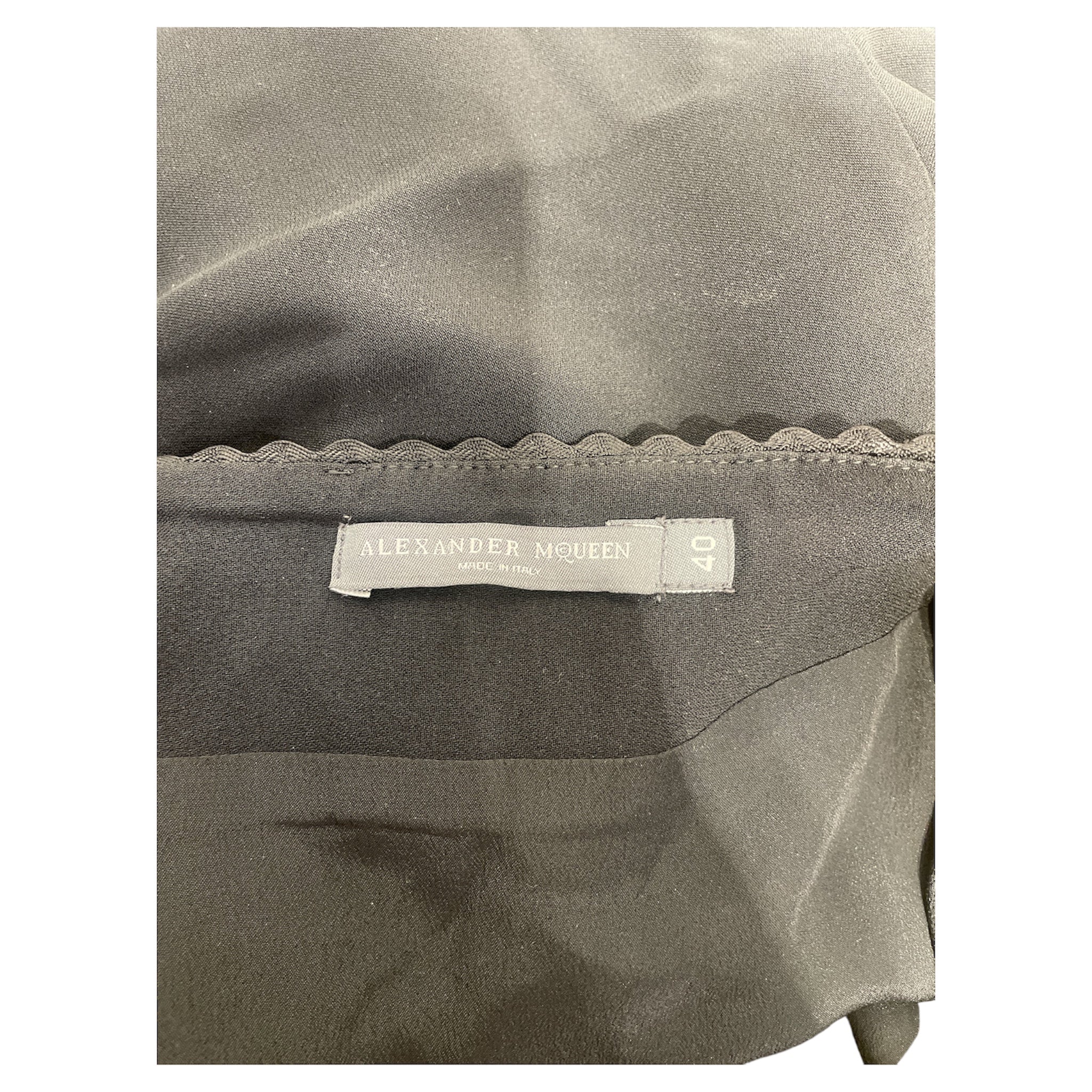 Alexander McQueen/Skirt/40/BLK/Midi Length/UP55 2011 01303 view 3