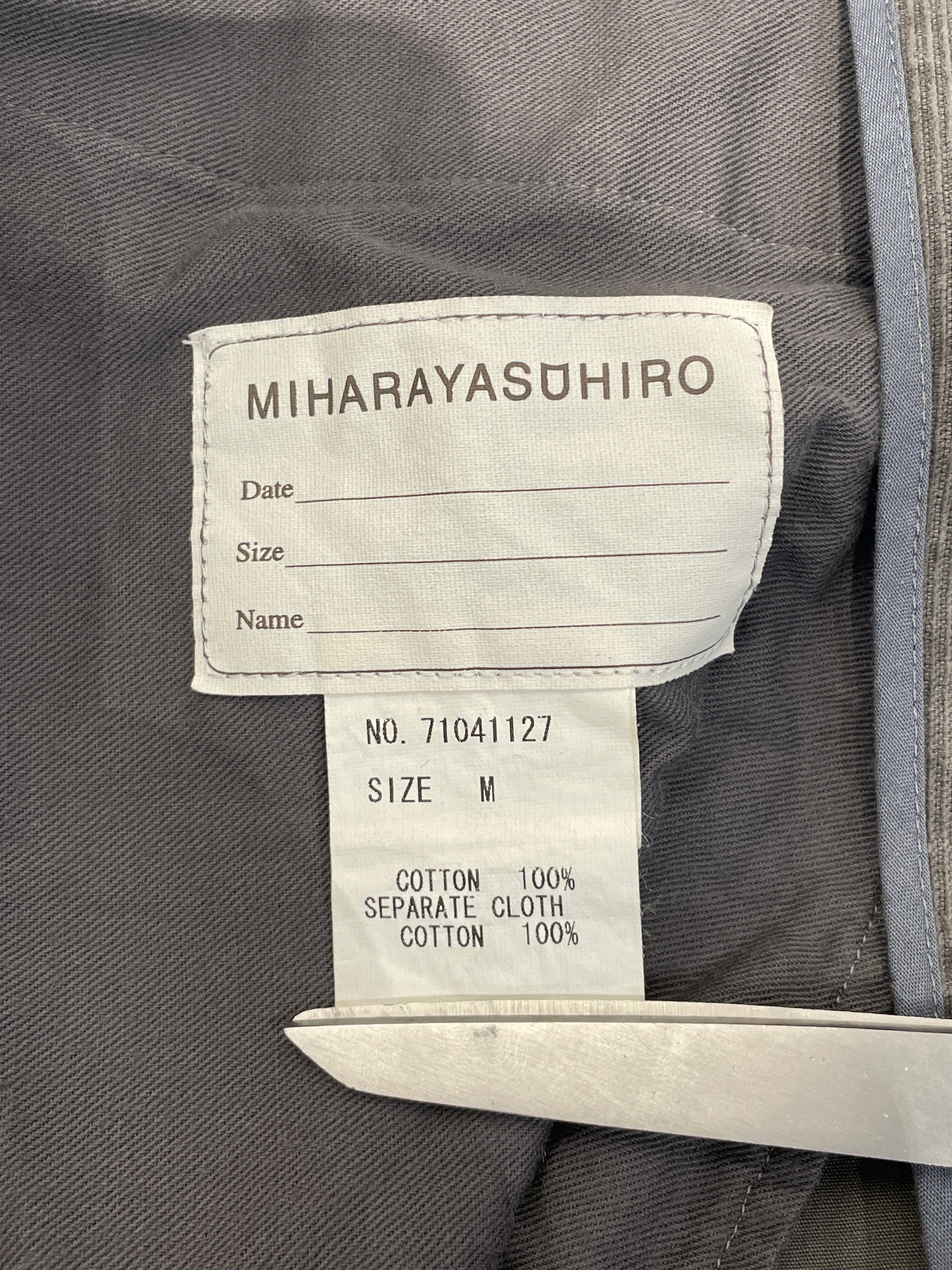 MIHARA YASUHIRO/Jacket/GRY/ view 3