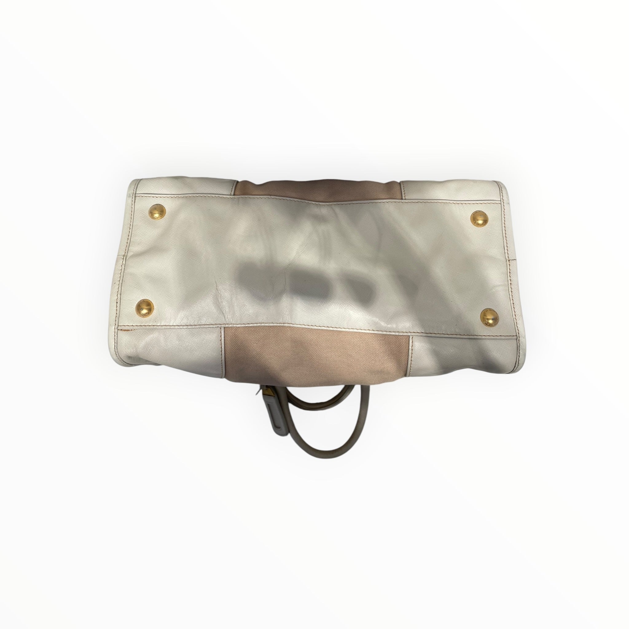 PRADA/Tote Bag/Cotton/CRM/CANAPA 2-WAY TOTE view 3