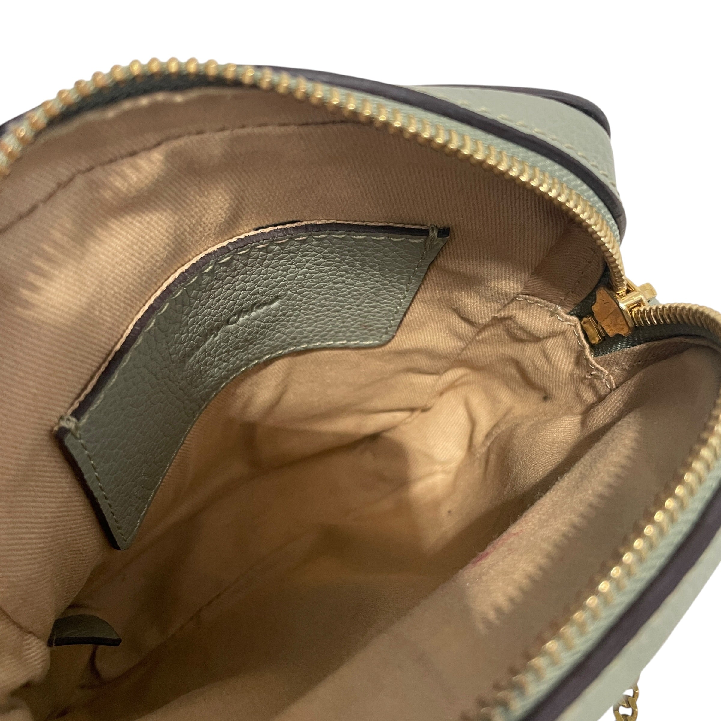 SEE BY CHLOE/Bag/Monogram/Leather/GRN/Joan Small Green BAf view 6
