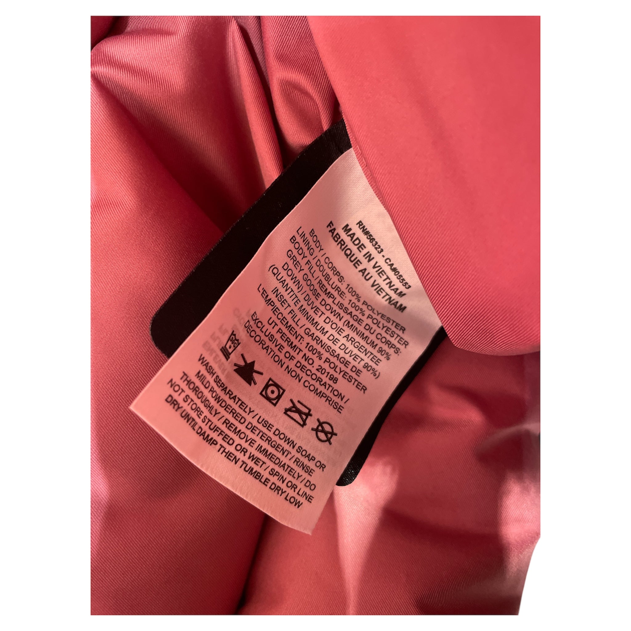 NIKE/NOCTA/Puffer Jkt/S/Polyester/PNK/HO240307MXP / C.L / A.W.R view 4