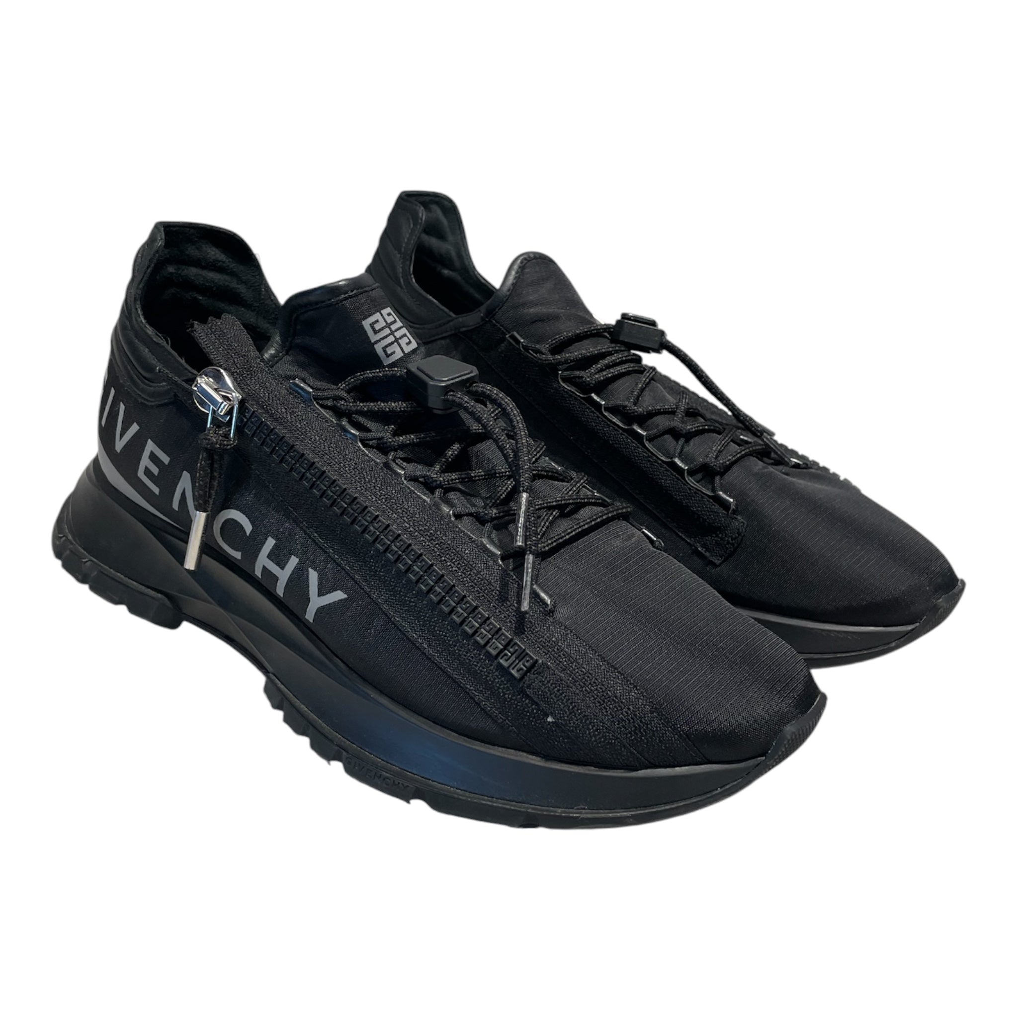 GIVENCHY/Low-Sneakers/EU 42/Leather/BLK/SPECTRE BLACK/GREY view 1