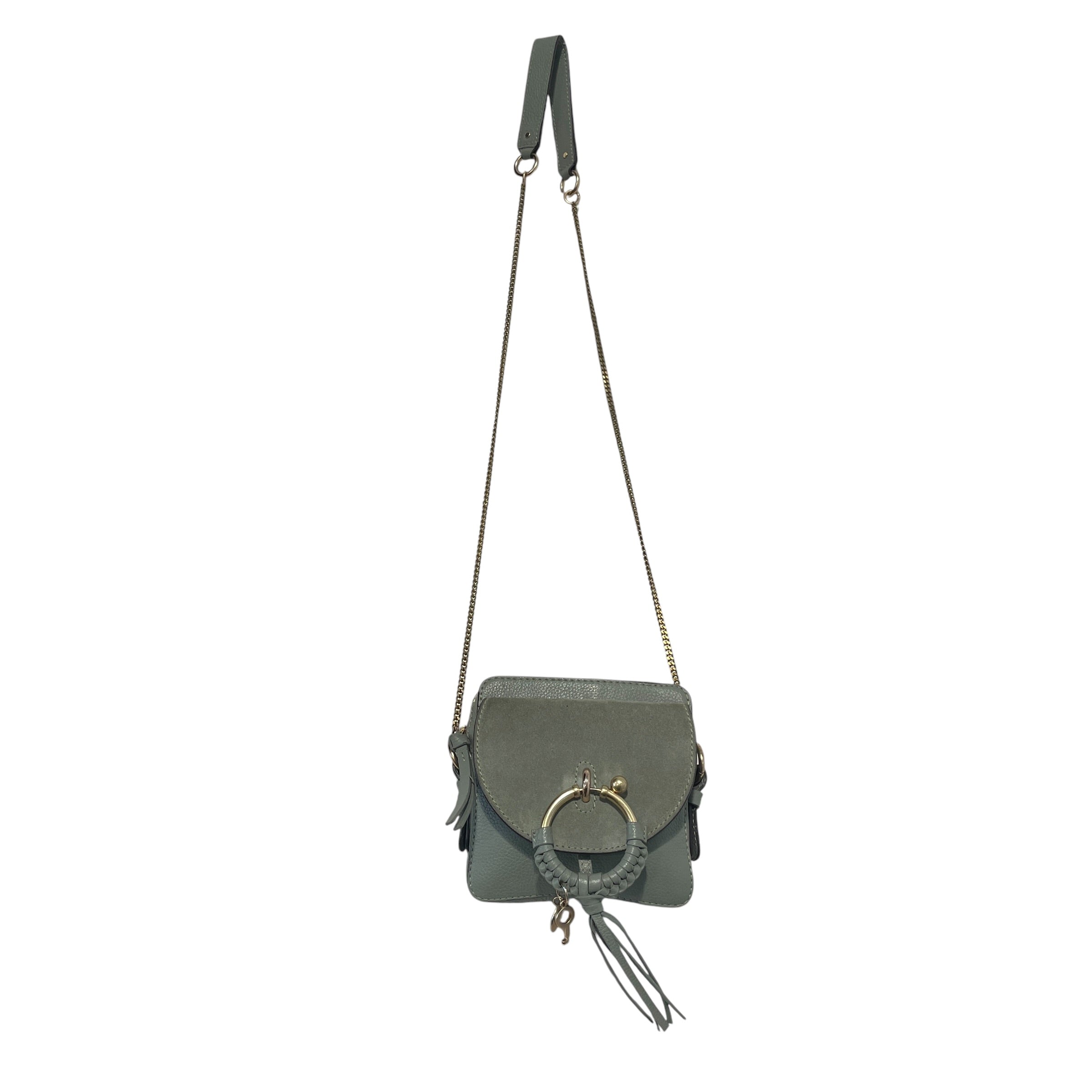 SEE BY CHLOE/Bag/Monogram/Leather/GRN/Joan Small Green BAf view 1