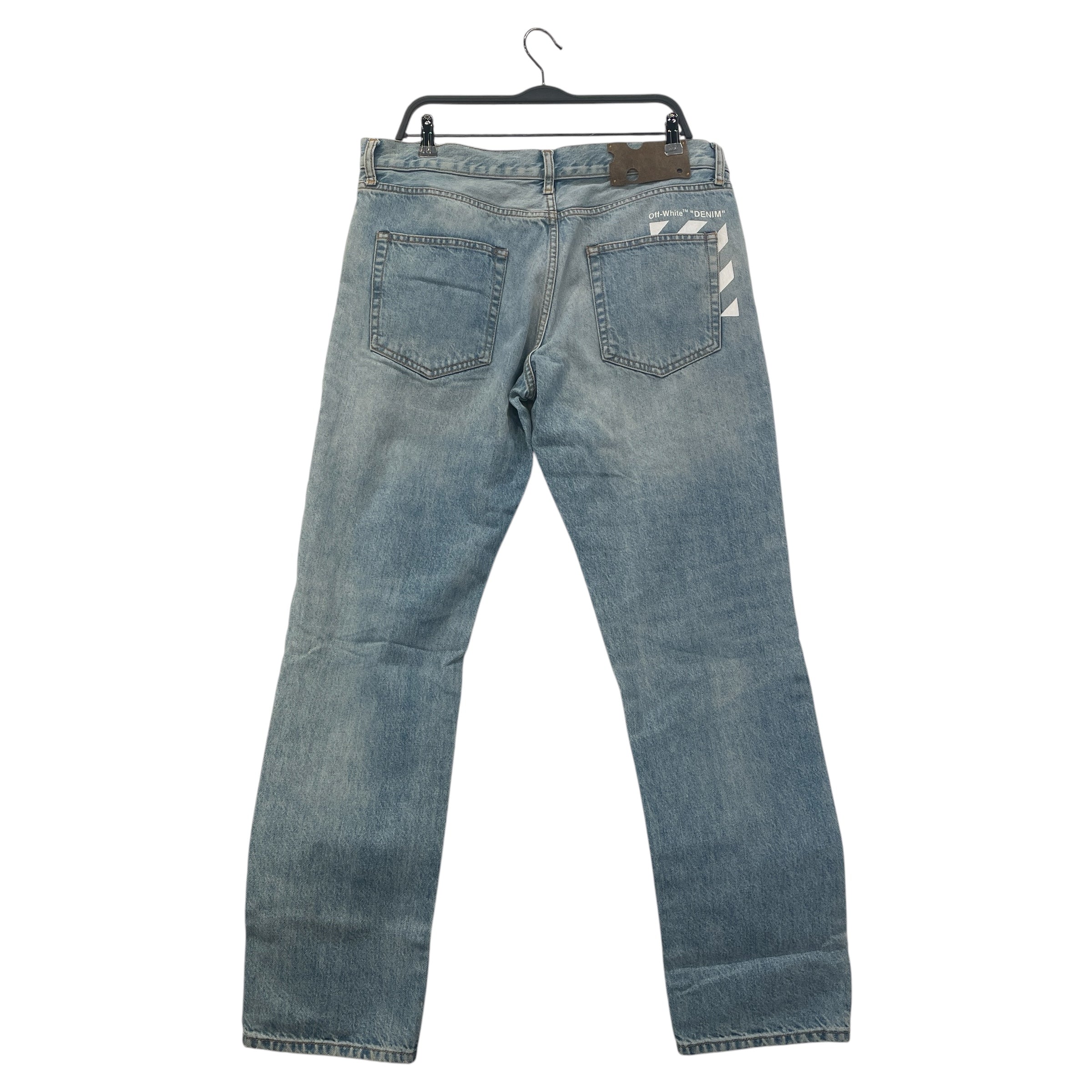 OFF-WHITE/Straight Pants/31/Denim/BLU/ view 2