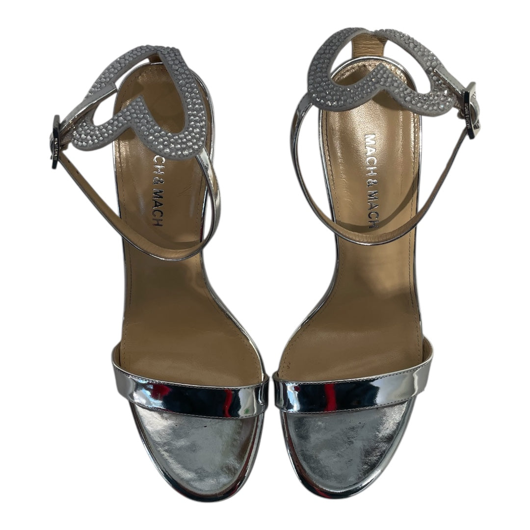 MACH & MACH/Heels/EU 38.5/SLV/ view 3
