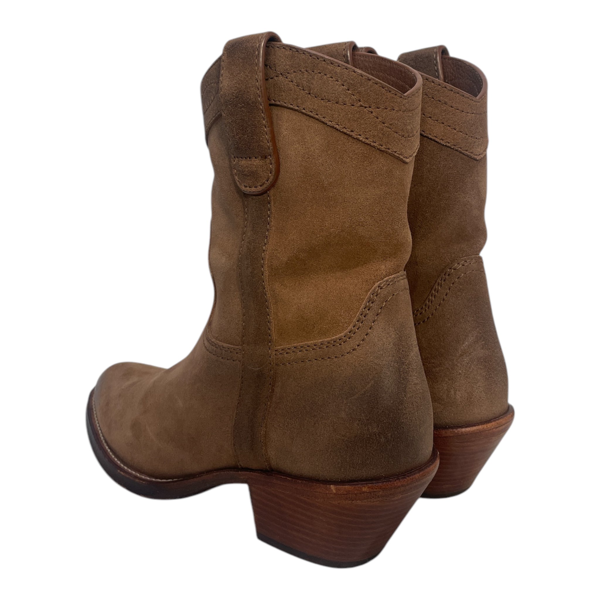 SAINT LAURENT/Western Boots/EU 38/Suede/CML/Eastwood Western Boots view 2