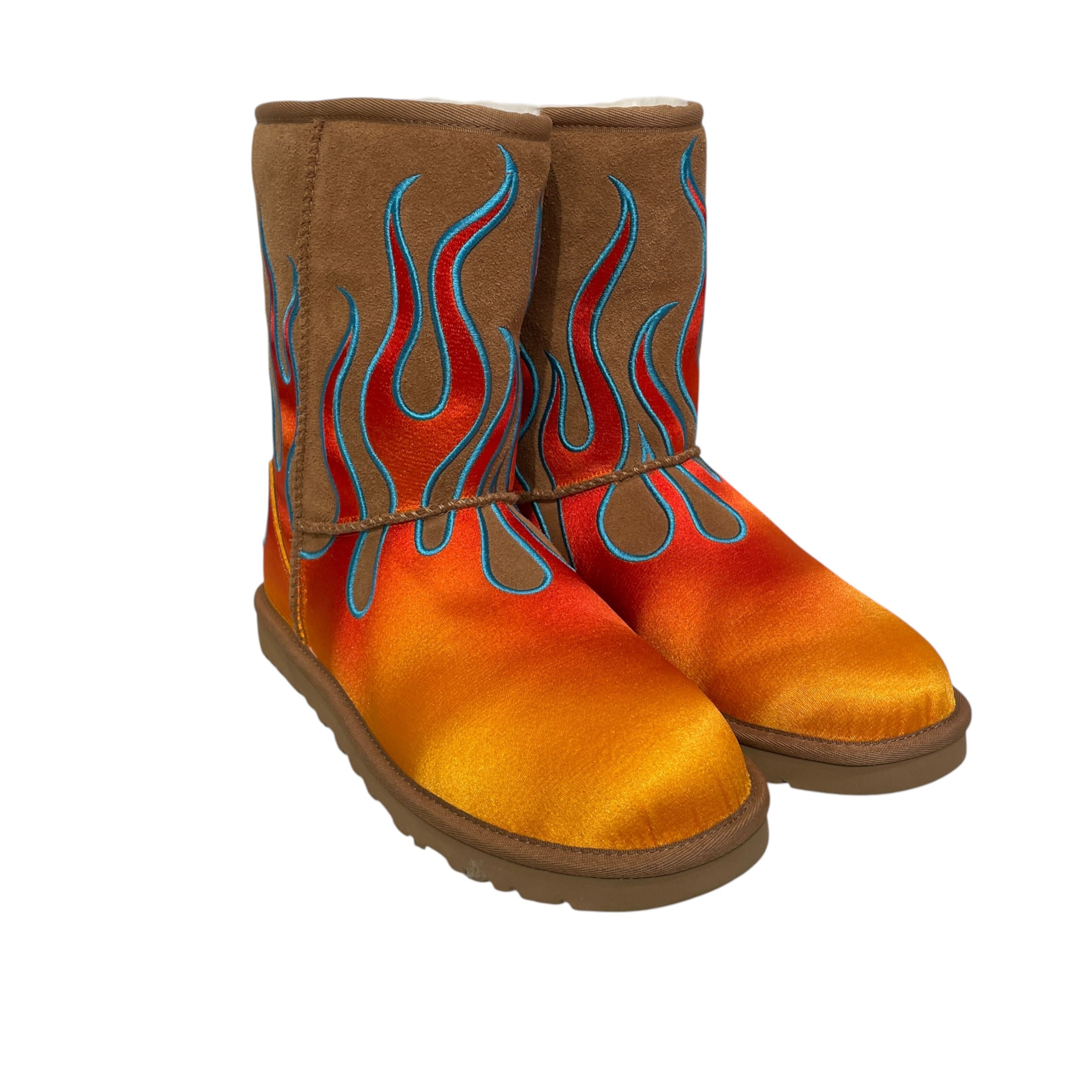 UGG australia/JEREMY SCOTT/Boots/US 9/Border/BEG/org/blu flame view 1