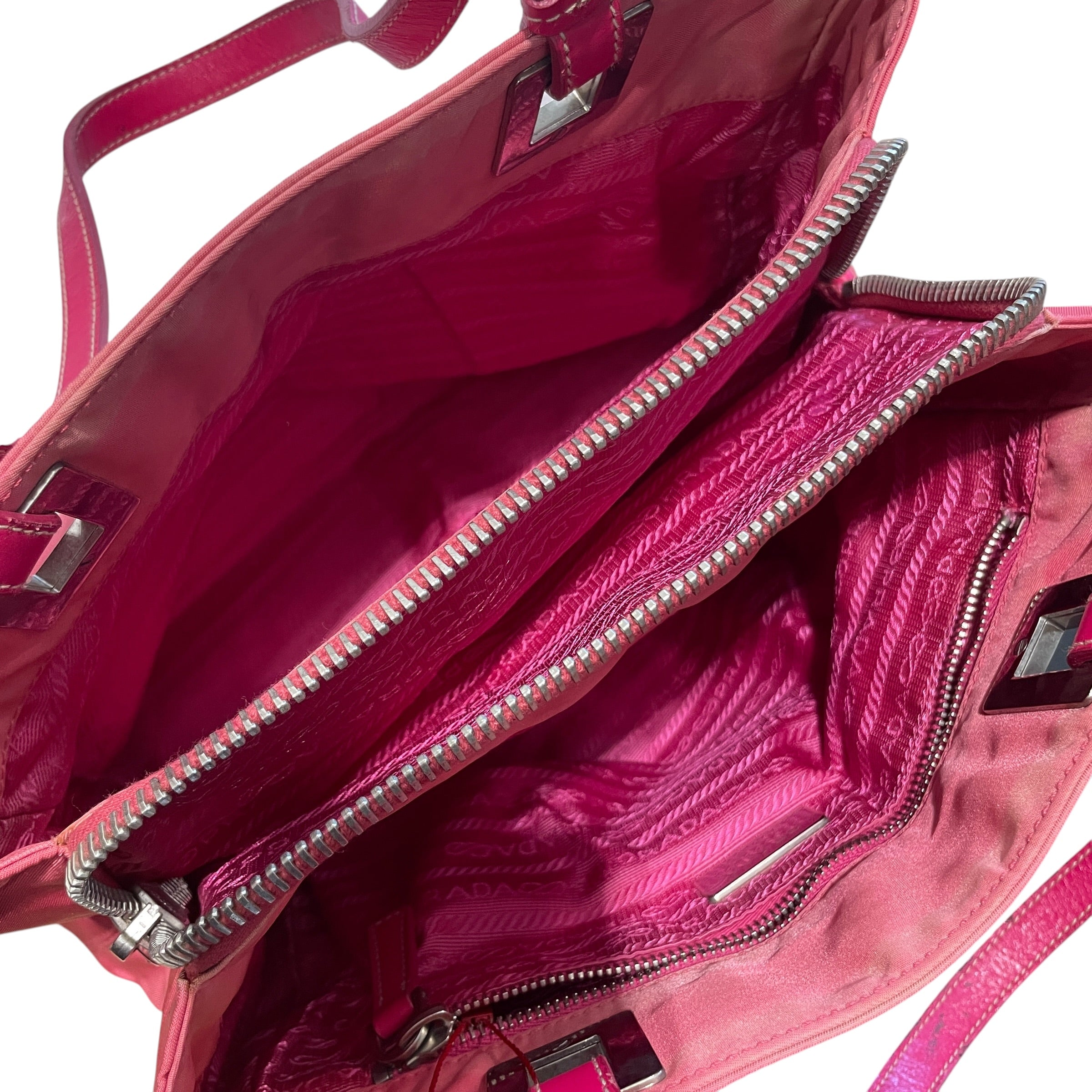 PRADA/Bag/Nylon/PNK/Tessuto Nylon tote view 8