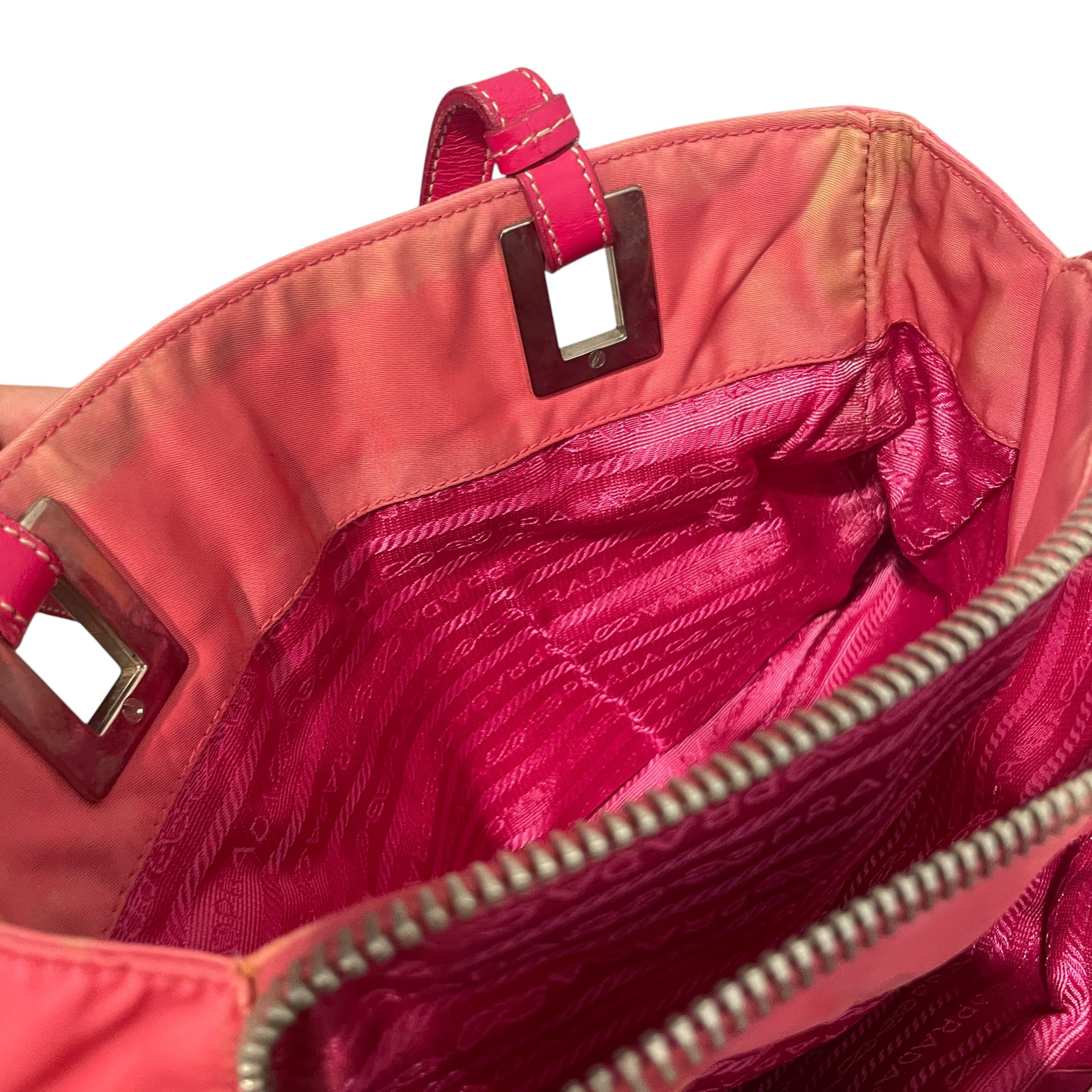 PRADA/Bag/Nylon/PNK/Tessuto Nylon tote view 7