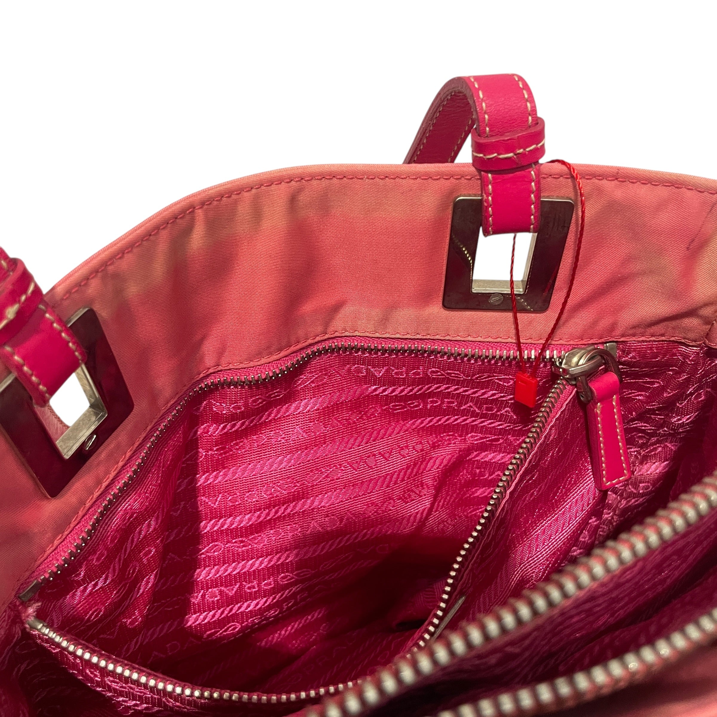 PRADA/Bag/Nylon/PNK/Tessuto Nylon tote view 6