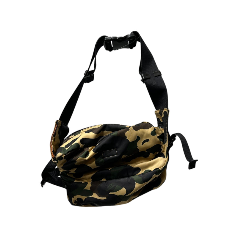 BAPE STA!/PORTER/Cross Body Bag/Camouflage/Nylon/KHK/