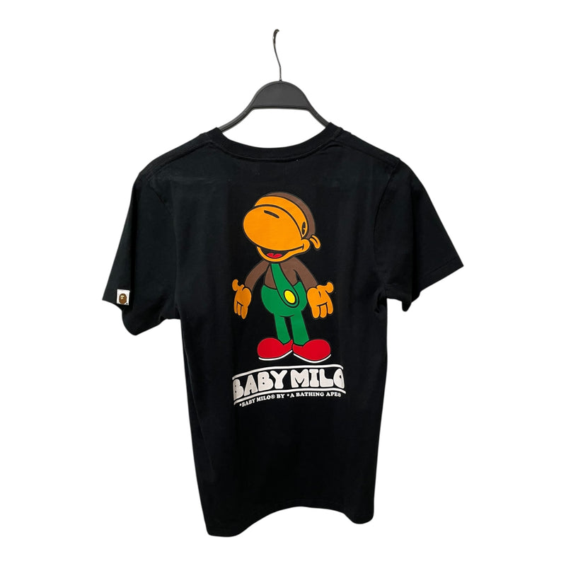 A BATHING APE/T-Shirt/8/Cotton/BLK/2009 Baby Milo