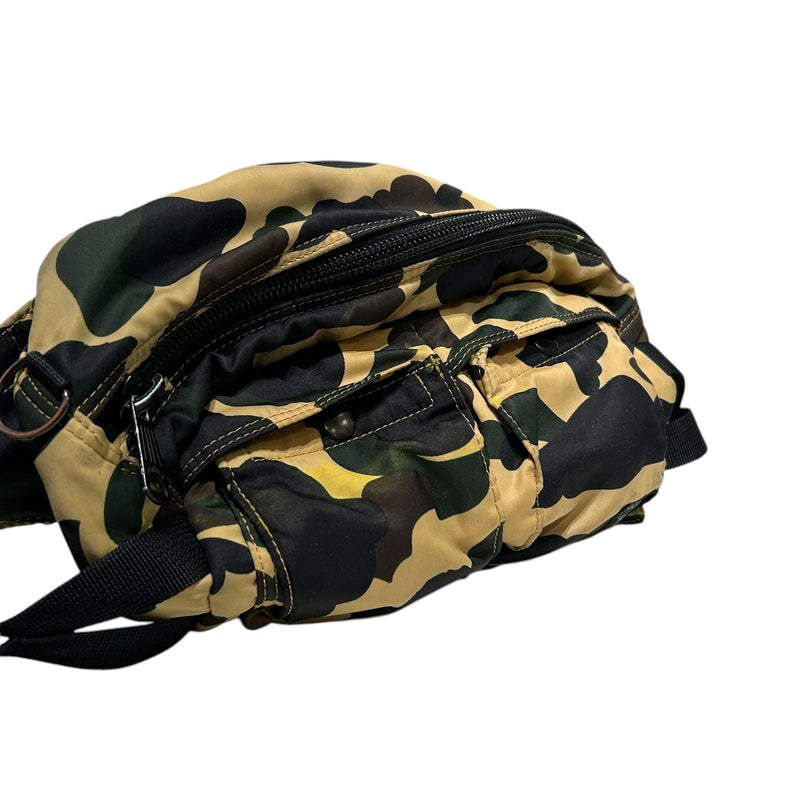 BAPE STA!/PORTER/Cross Body Bag/Camouflage/Nylon/KHK/