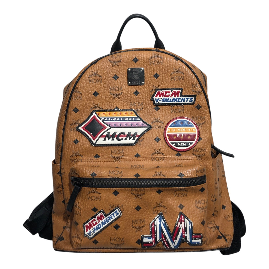 MCM/Backpack/Monogram/Leather/CML/Visetos patch backpack view 1