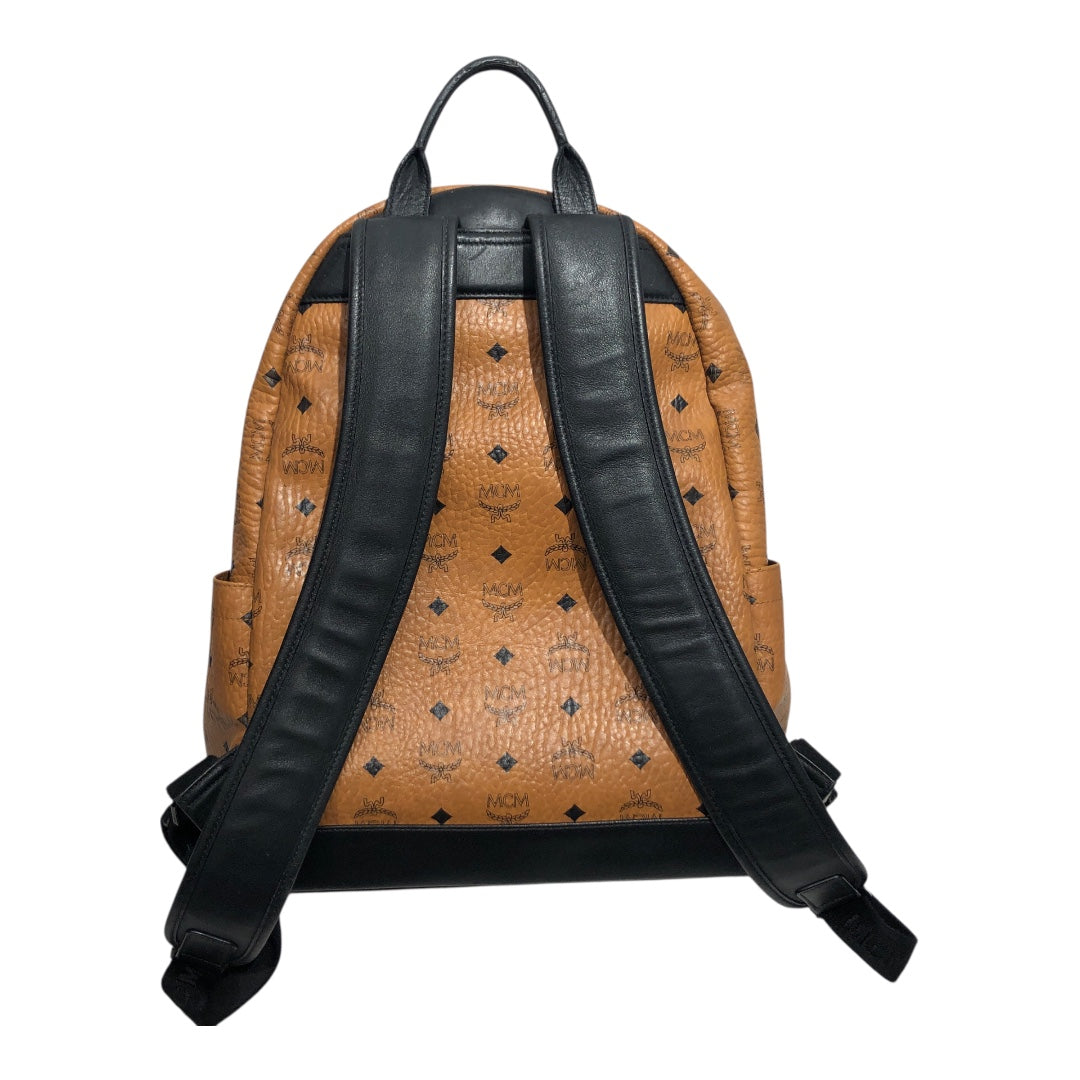 MCM/Backpack/Monogram/Leather/CML/Visetos patch backpack view 2