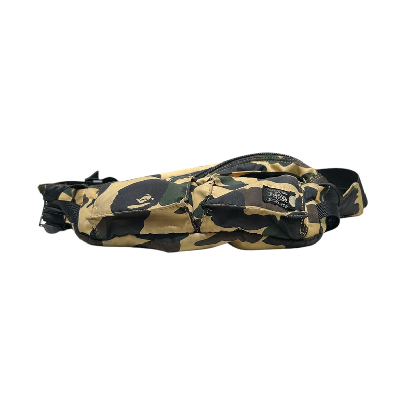 BAPE STA!/PORTER/Cross Body Bag/Camouflage/Nylon/KHK/