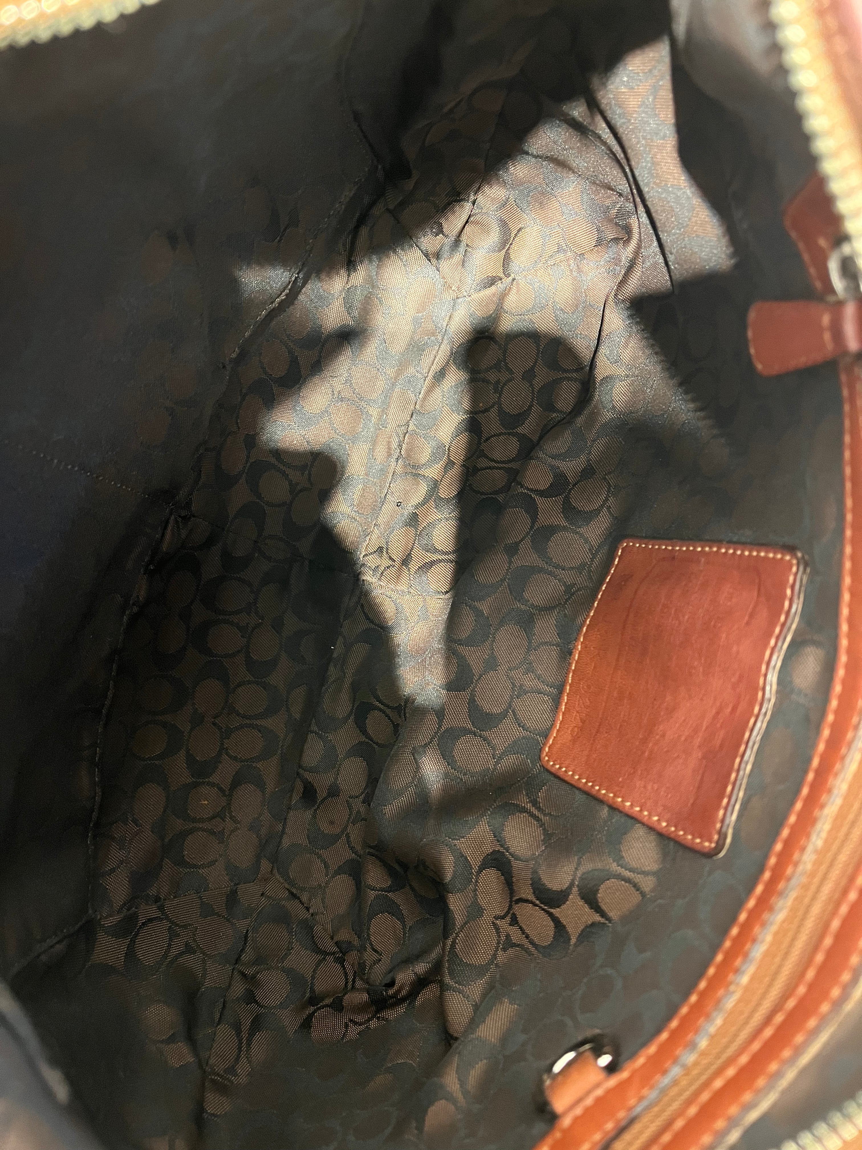 COACH/Hand Bag/Leather/BRW/Ergo 9226 view 4