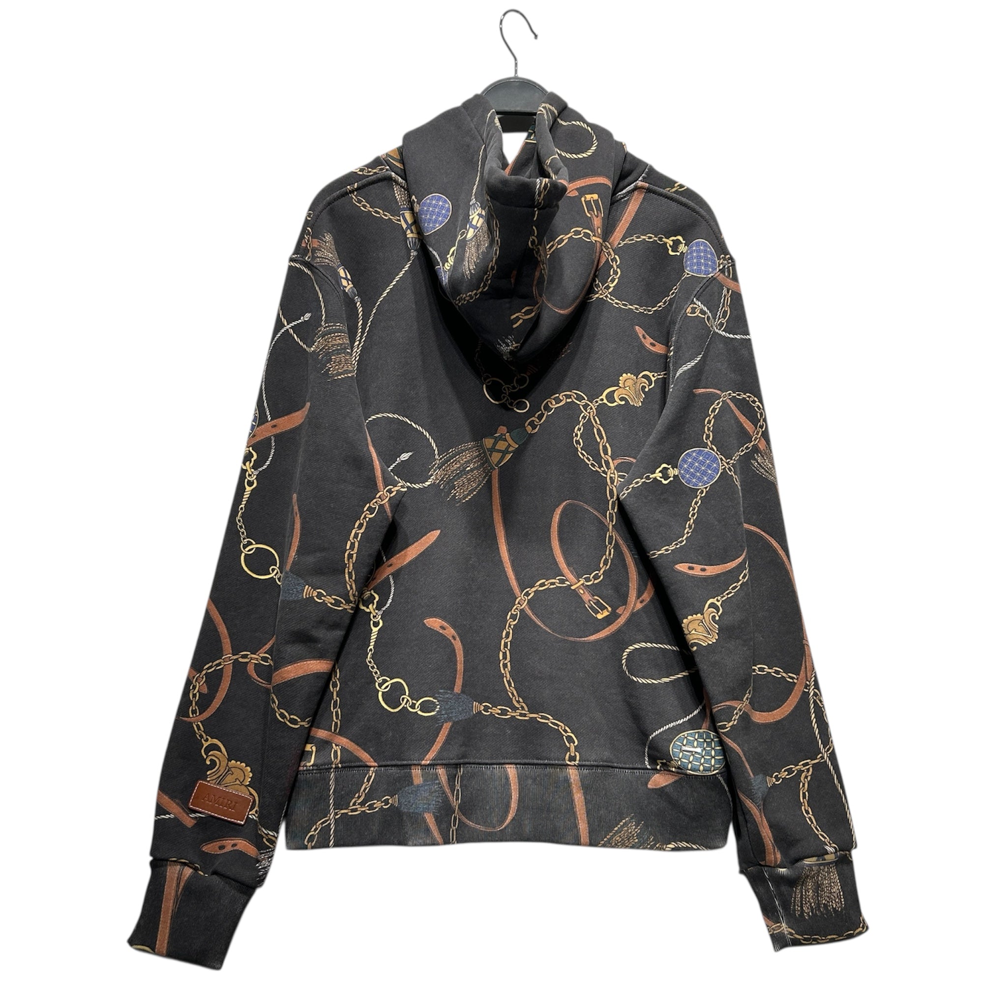 AMIRI/Hoodie/XL/All Over Print/Cotton/GRY/TASSELS view 2