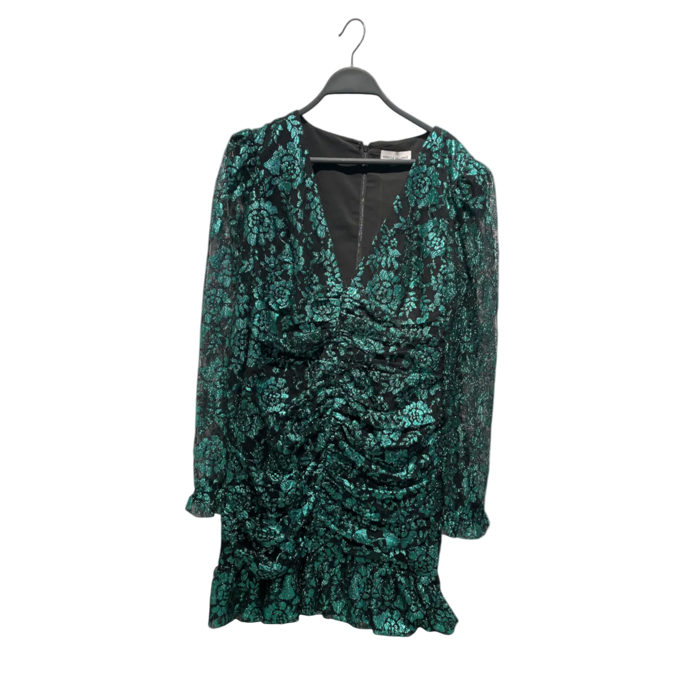 REBECCA VALLANCE/LS Dress/10/Nylon/GRN/PIXIE view 1