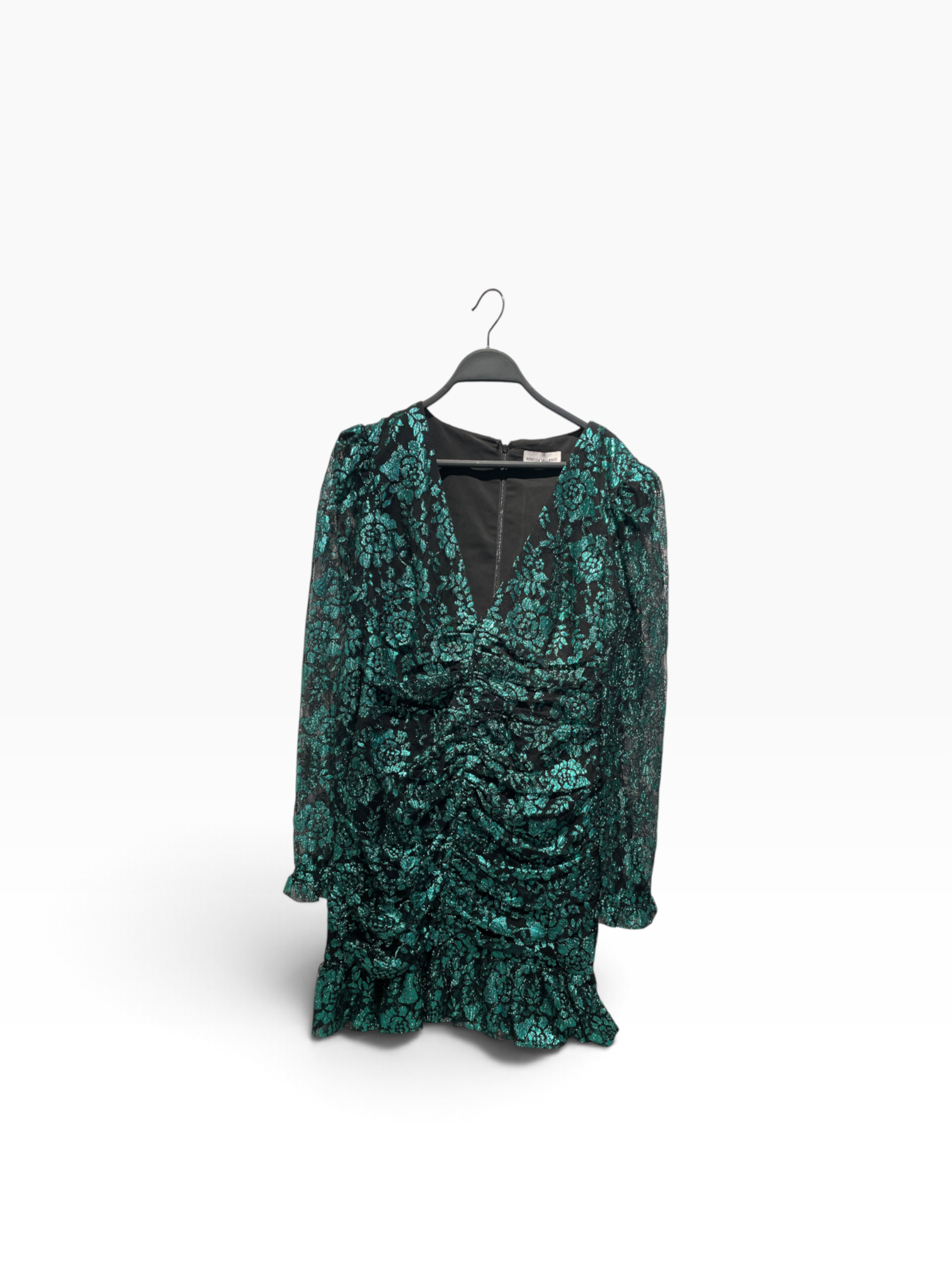 REBECCA VALLANCE/LS Dress/10/Nylon/GRN/PIXIE view 1