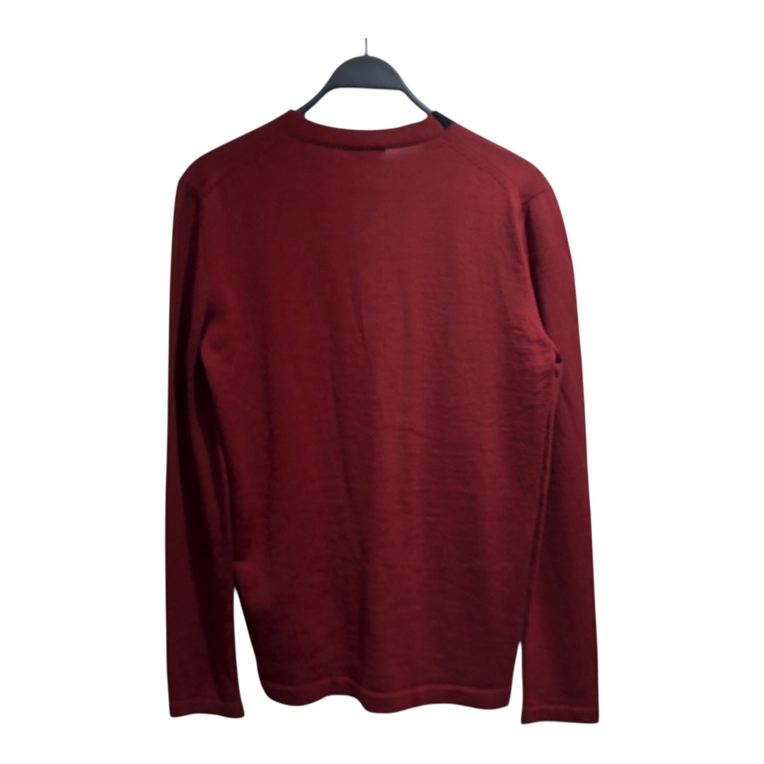 BALENCIAGA/Sweater/M/Wool/RED/Long Length/ view 2