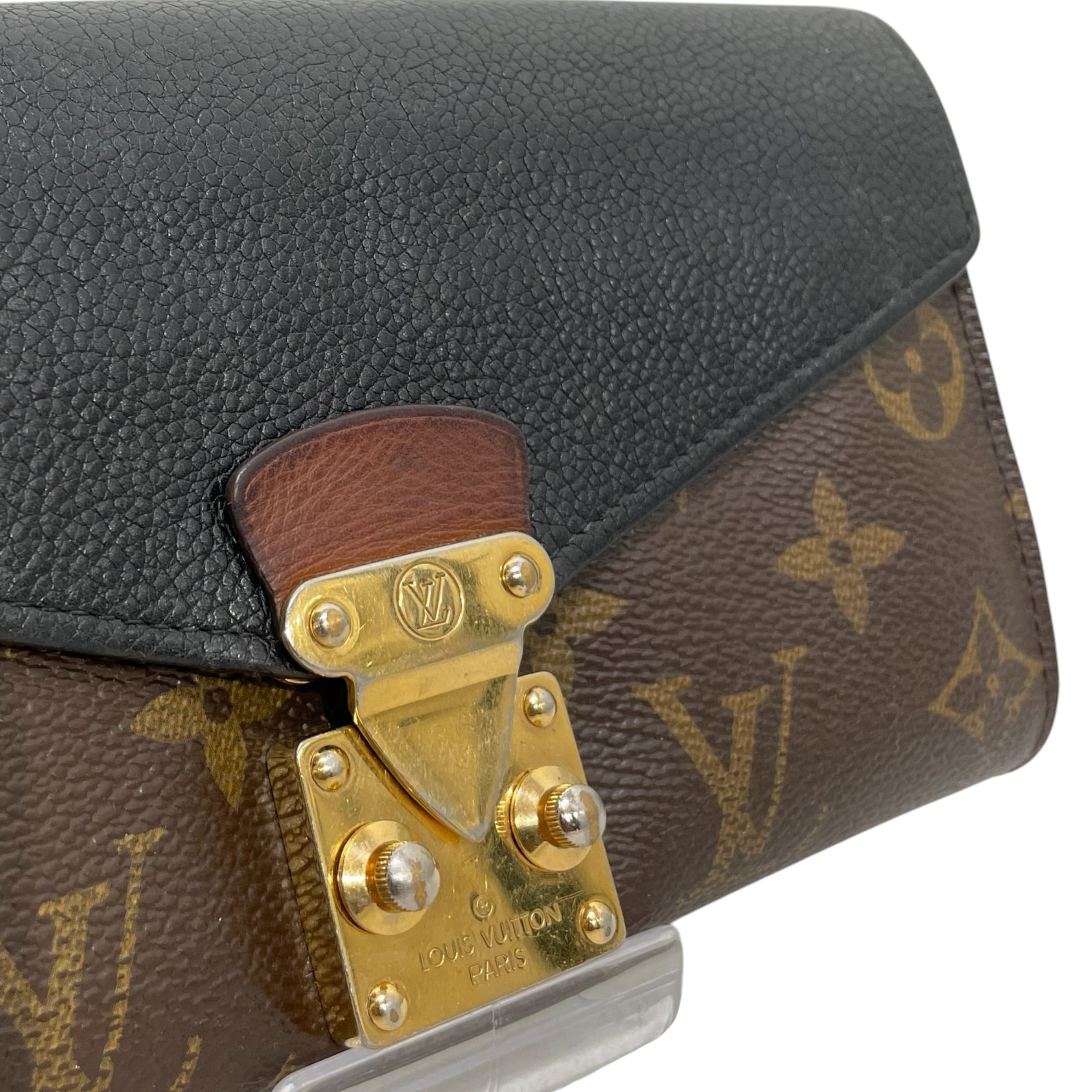 LOUIS VUITTON/Long Wallet/Monogram/Leather/BRW/L's/monogram pallas wallet view 3