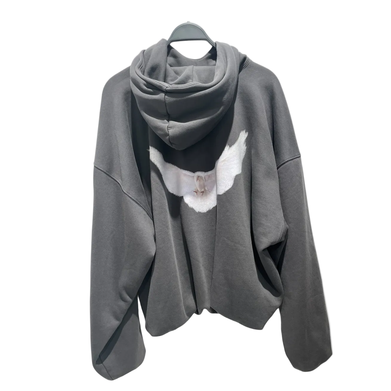 YEEZY GAP ENGINEERED BY BALENCIAGA/Hoodie/M/Cotton/GRY/Dove Hoodie view 2