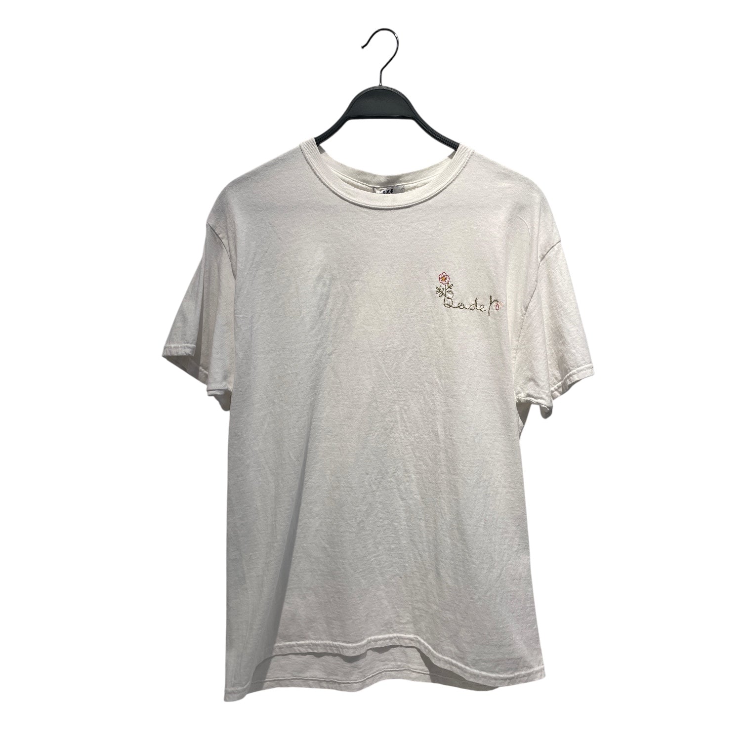 BODE/T-Shirt/Cotton/WHT/flower logo view 1