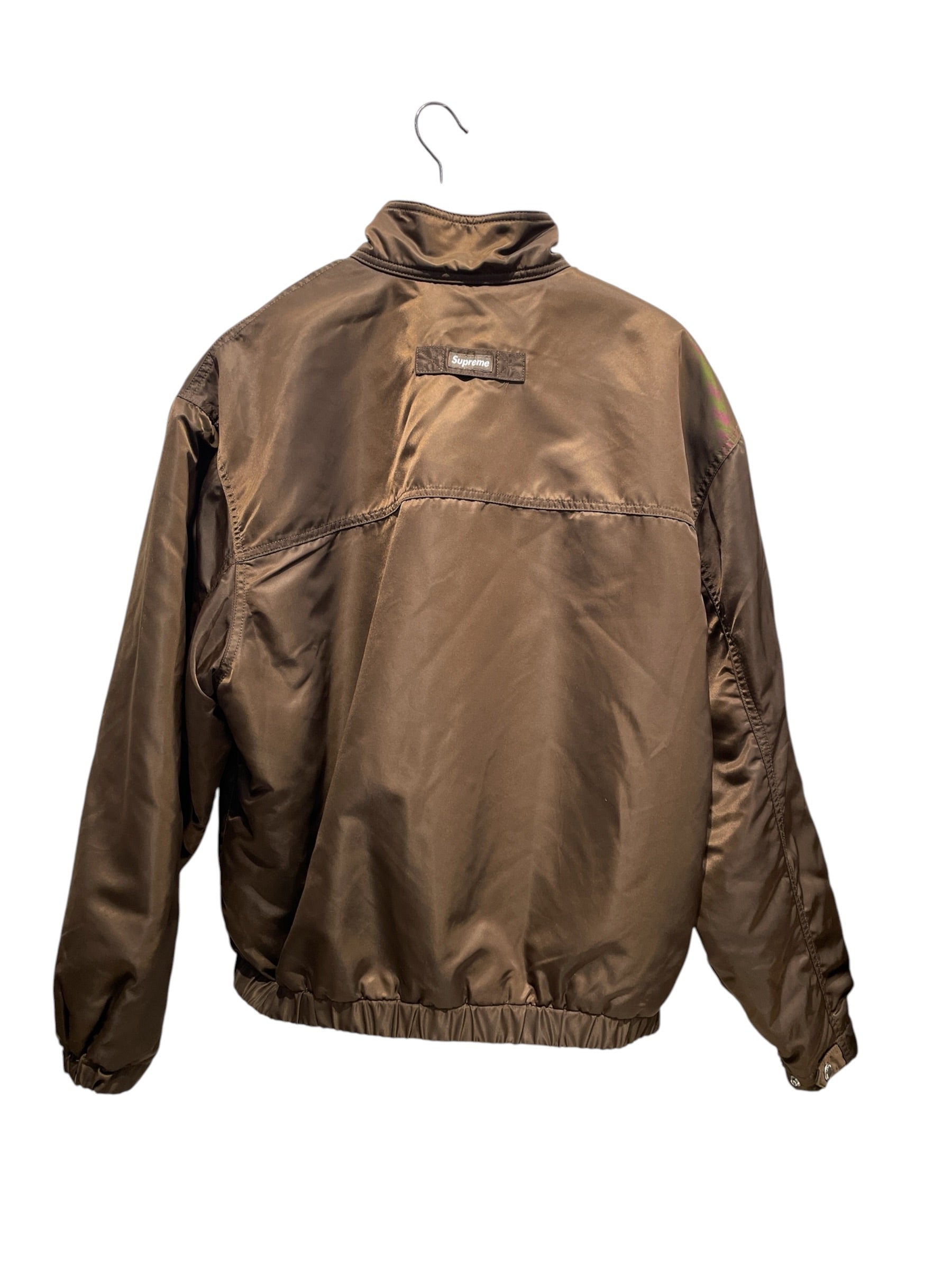 Supreme/Jacket/L/BRW/Stand Collar Nylon Jacket view 2