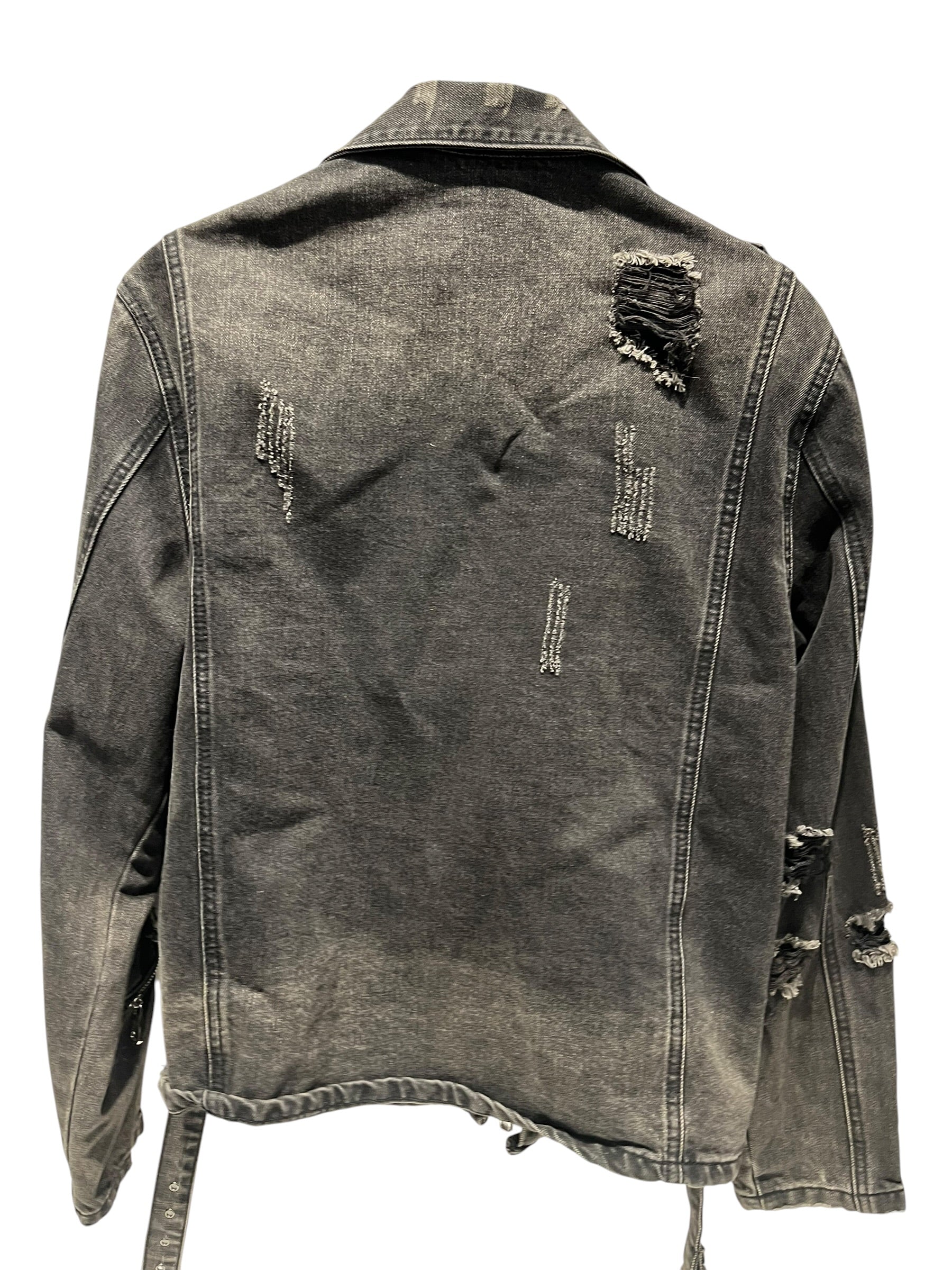 BALMAIN/Denim Jkt/Denim/BLK/ view 3