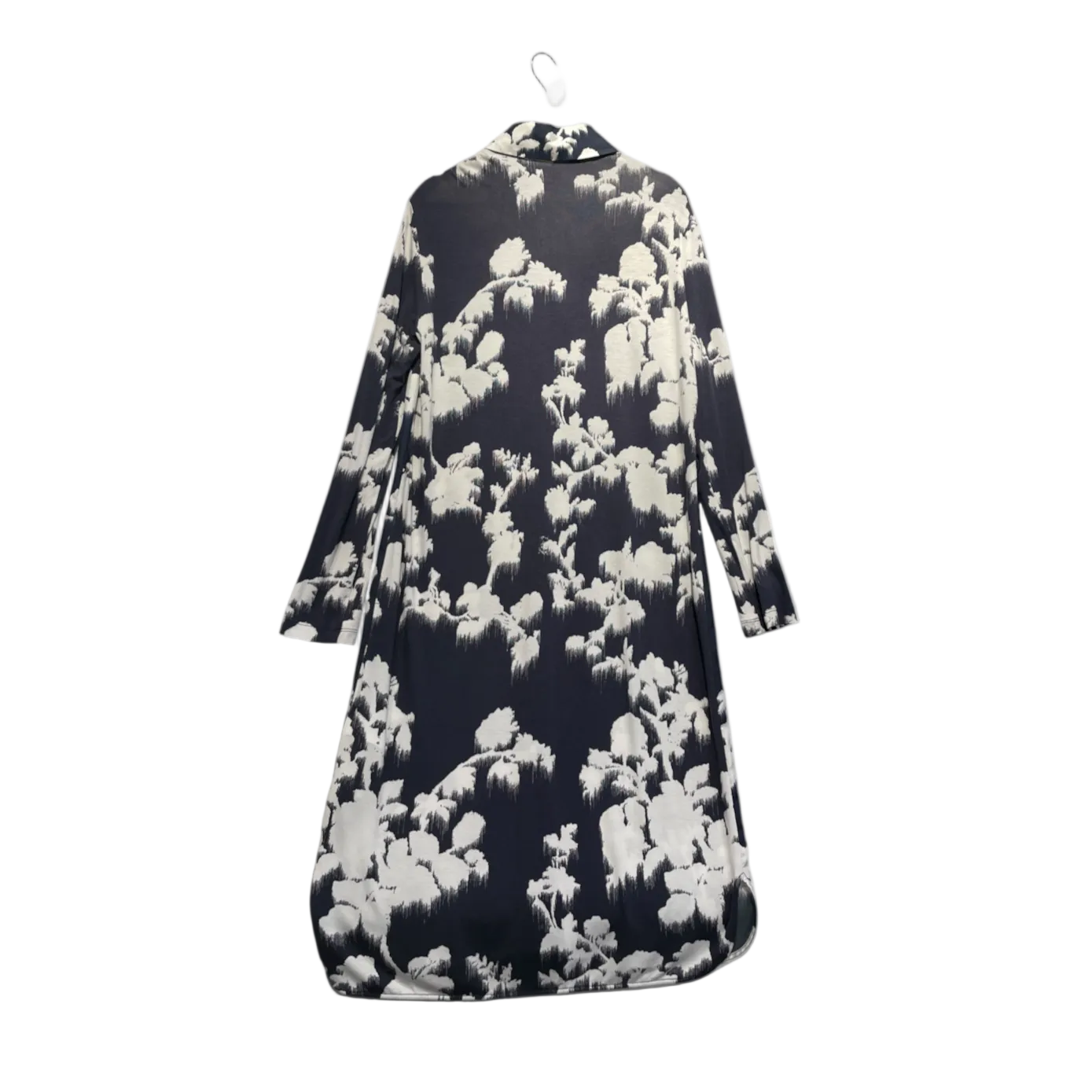 MAX MARA/LS Dress/M/Floral Pattern/Silk/BLU/Nolana Silk Dress view 2