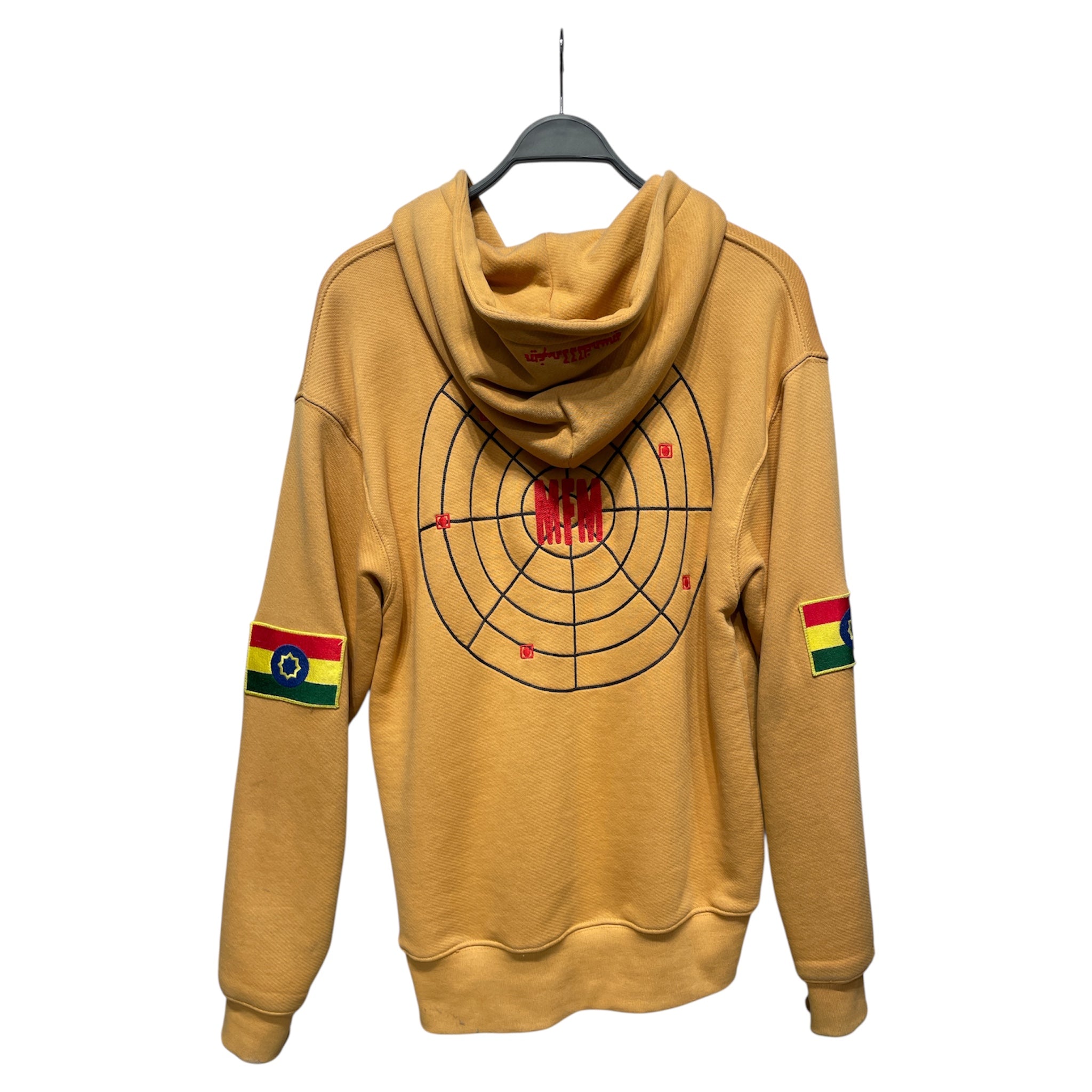 MURD333R.FM/Zip Up Hoodie/S/Cotton/BEG/PEACEMAKER FLAG view 2