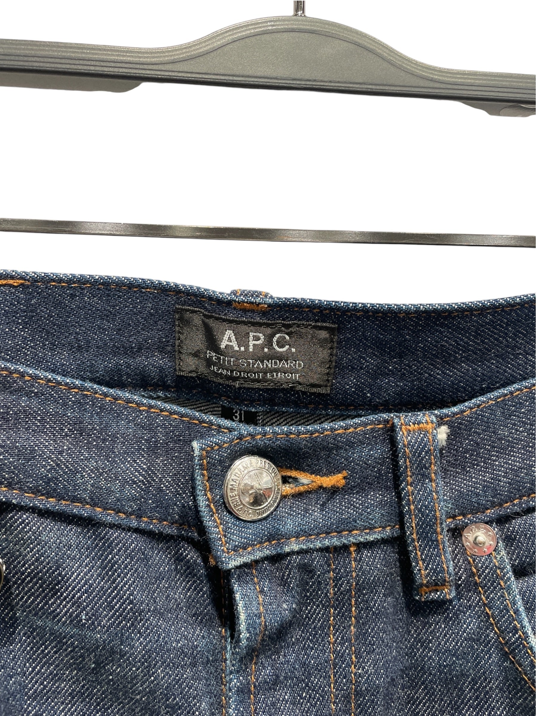 A.P.C./JJJJound/Pants/31/Denim/NVY/Selvedge RN 149947 view 3