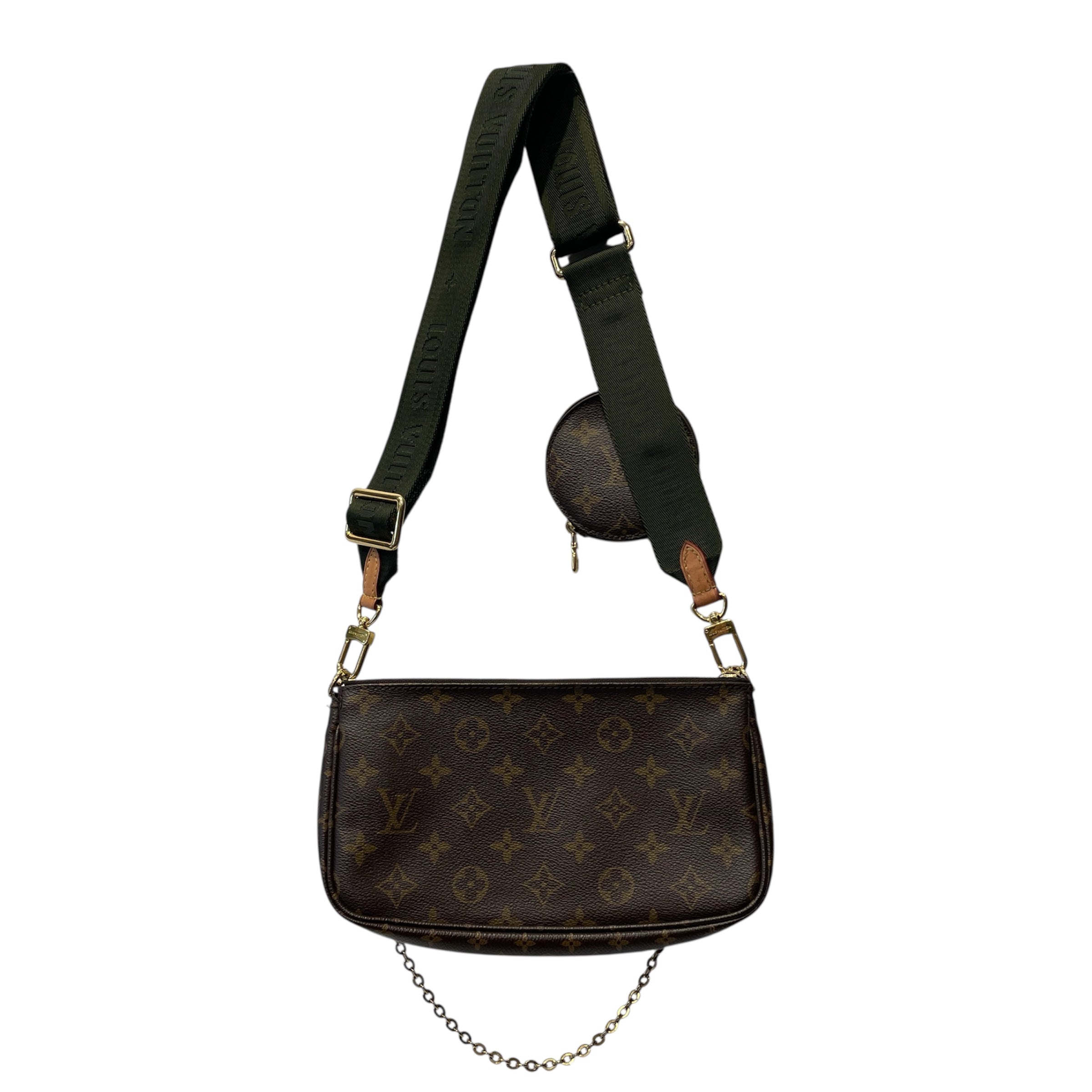 LOUIS VUITTON/Hand Bag/Monogram/Leather/BRW/2019 MULTI POCHETTE view 2
