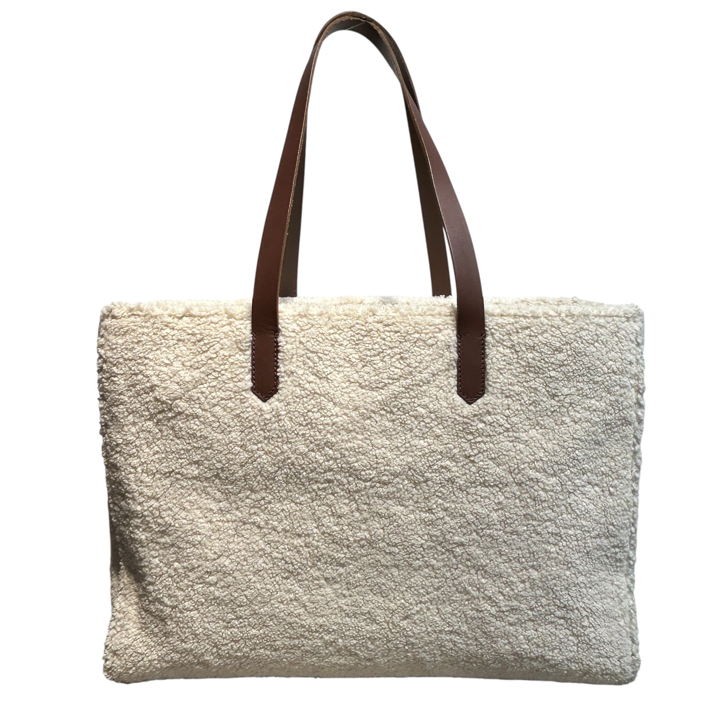 GOLDEN GOOSE/Tote Bag/Cotton/CRM/California tote view 2
