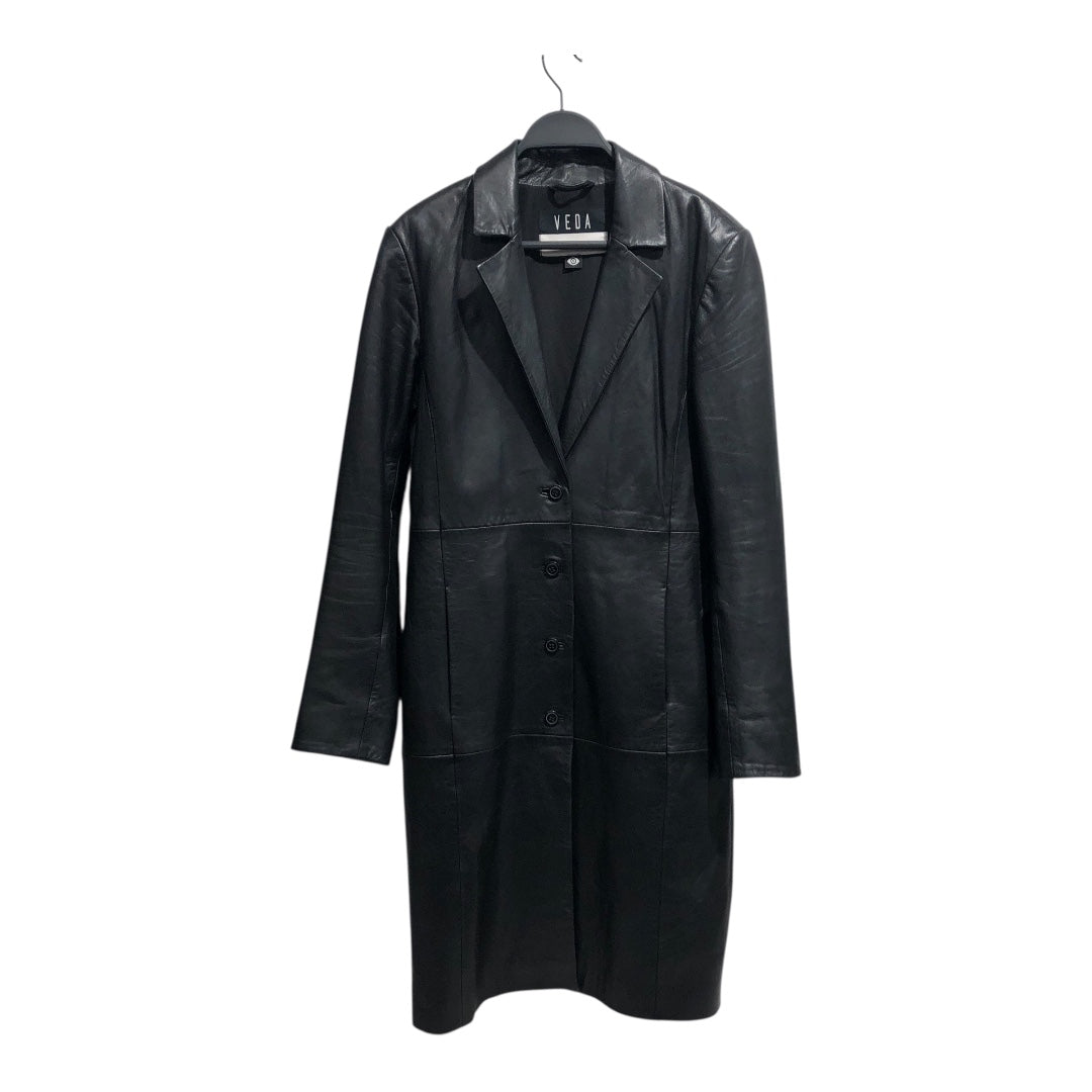 Reformation/Coat/S/Leather/BLK/ view 1