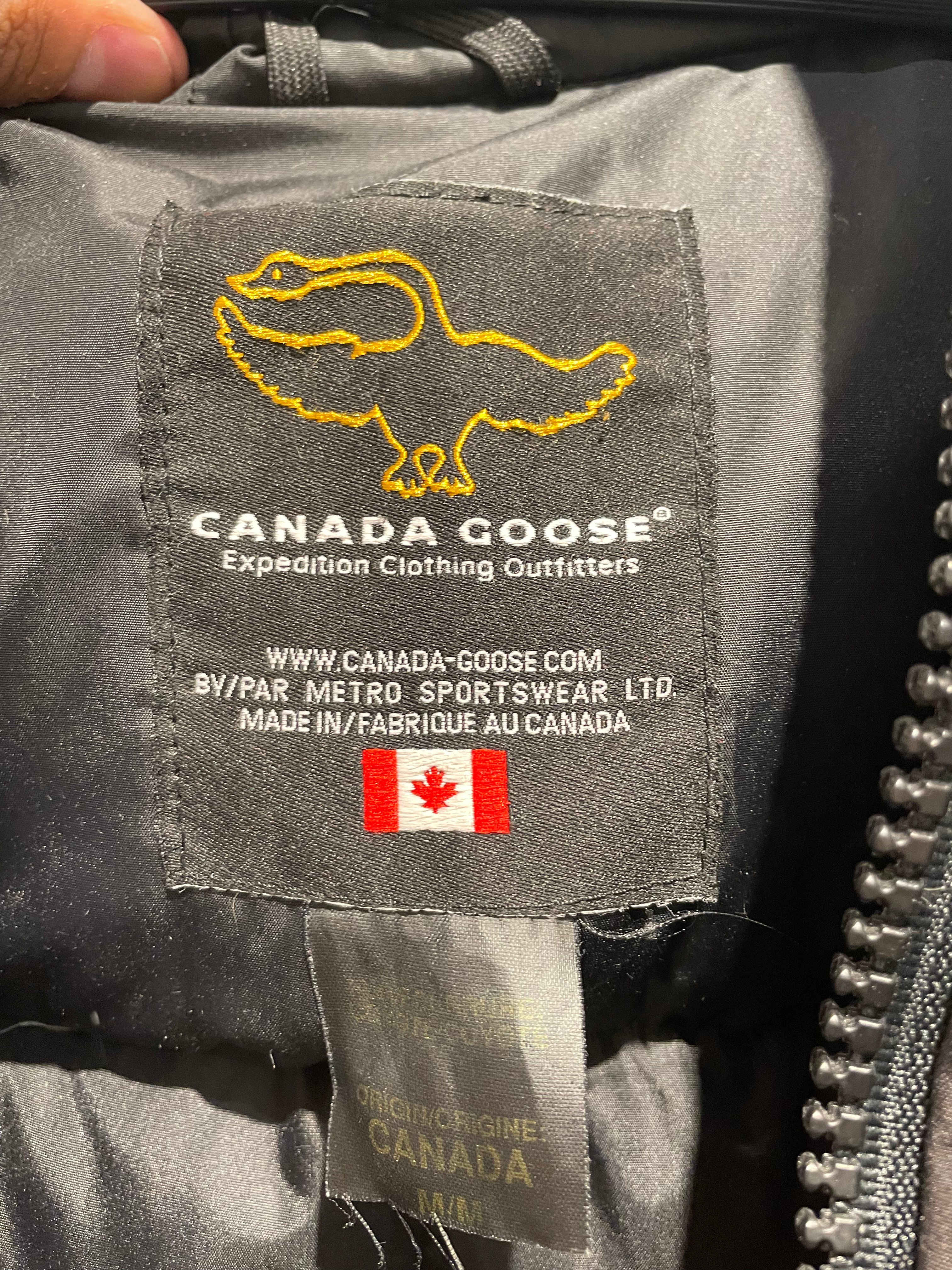CANADA GOOSE/Mountain Parka/M/Polyester/BRW/Vintage Heli Arctic w/ Fur view 3