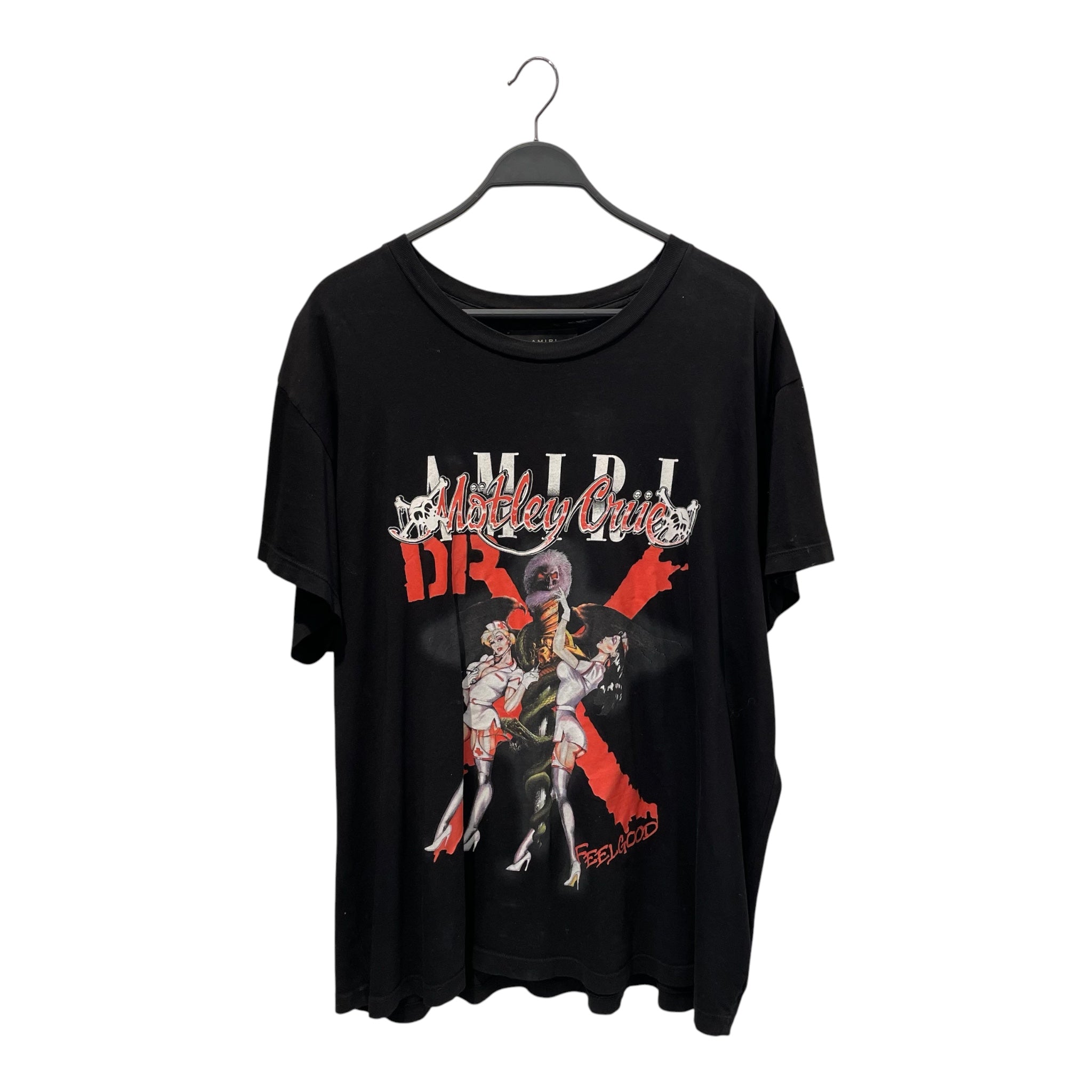 AMIRI/T-Shirt/XL/Cotton/BLK/Graphic/motley crue view 1