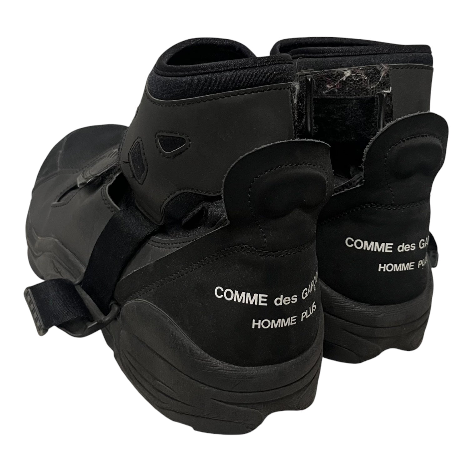 NIKE/COMME des GARCONS HOMME PLUS/Hi-Sneakers/US 11/Cotton/BLK/CARNIVORE view 2