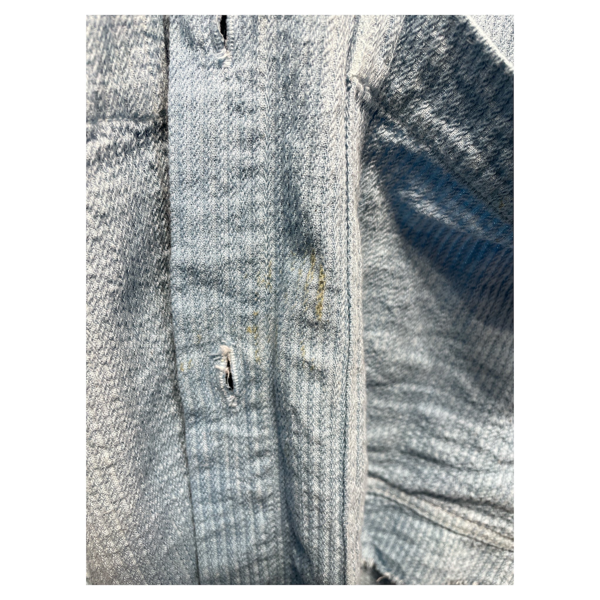 GREG LAUREN/LS Shirt/1/Cotton/BLU/ view 5