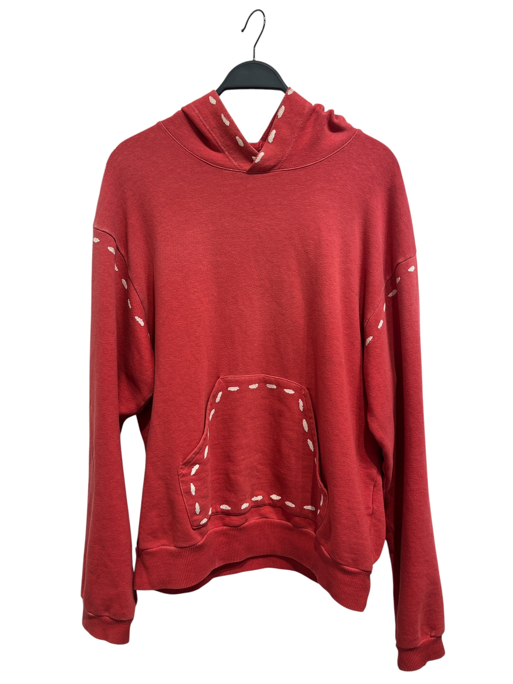 KAPITAL/Hoodie/3/Border/Cotton/RED/SWT Knit Marionette view 3