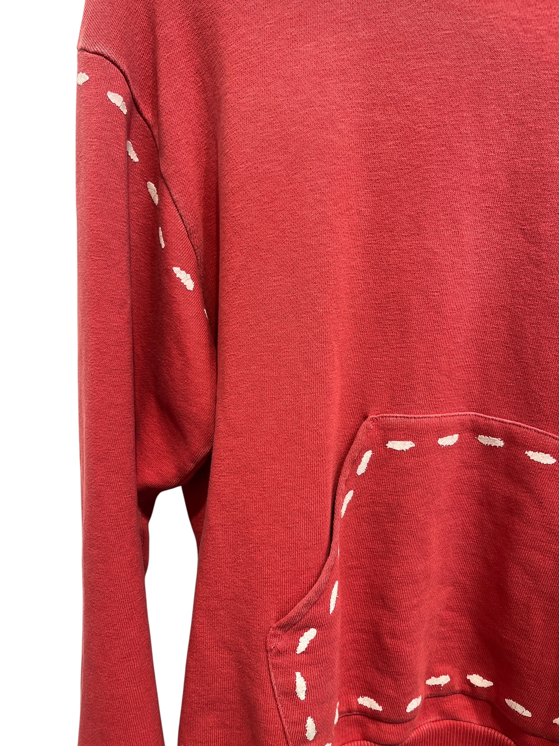 KAPITAL/Hoodie/3/Border/Cotton/RED/SWT Knit Marionette view 2