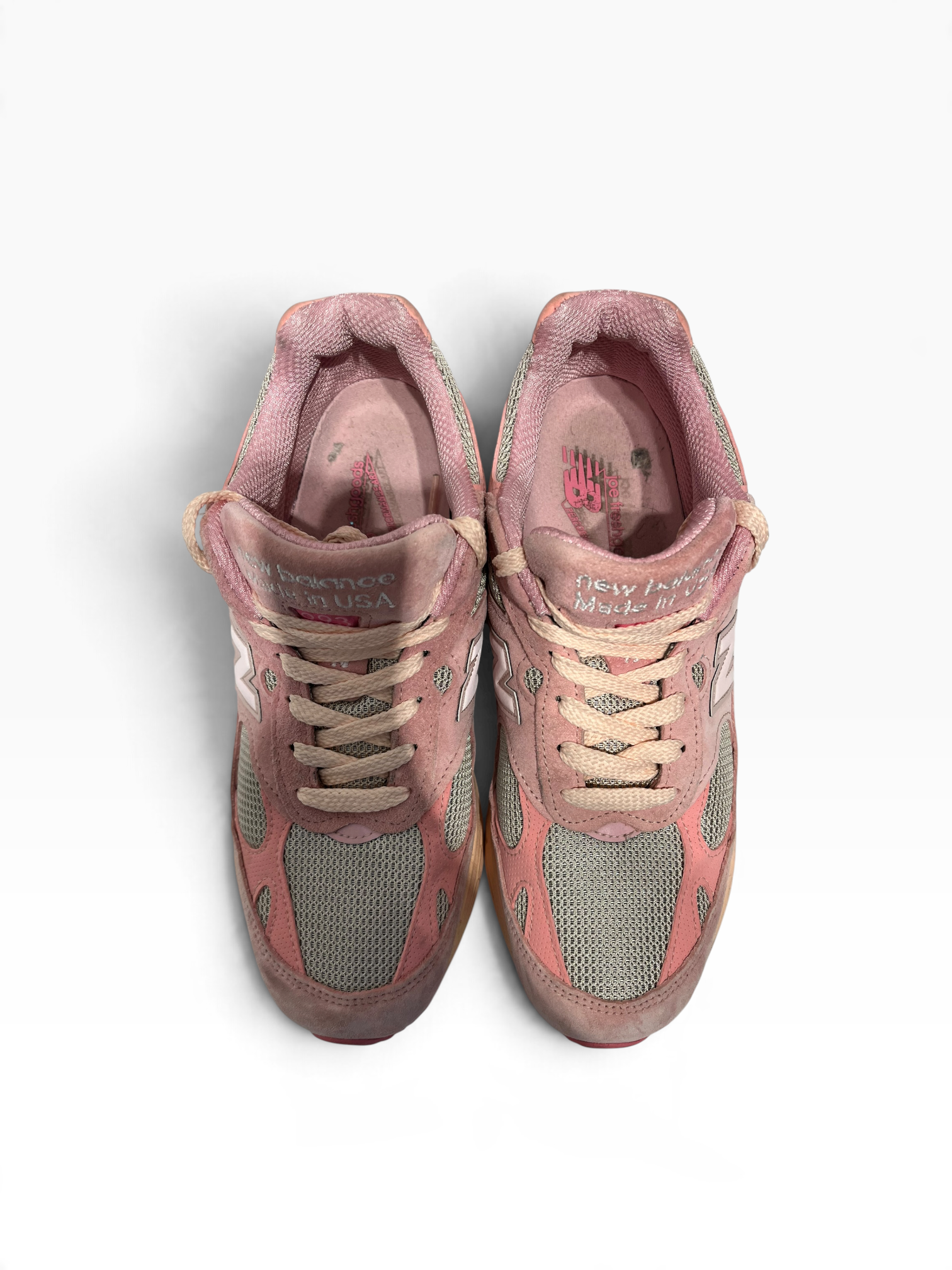 NEW BALANCE/Low-Sneakers/US 9/Suede/PNK/Joe Freshgoods 993 view 3