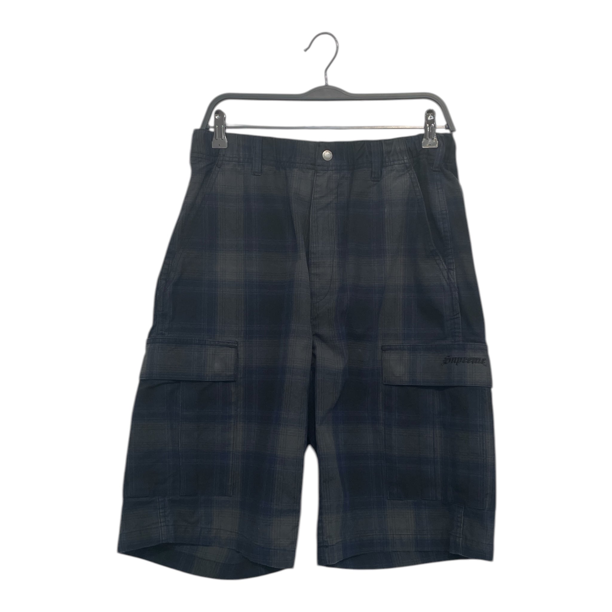 Supreme/Shorts/S/Cotton/BLU/Plaid/Supreme view 1