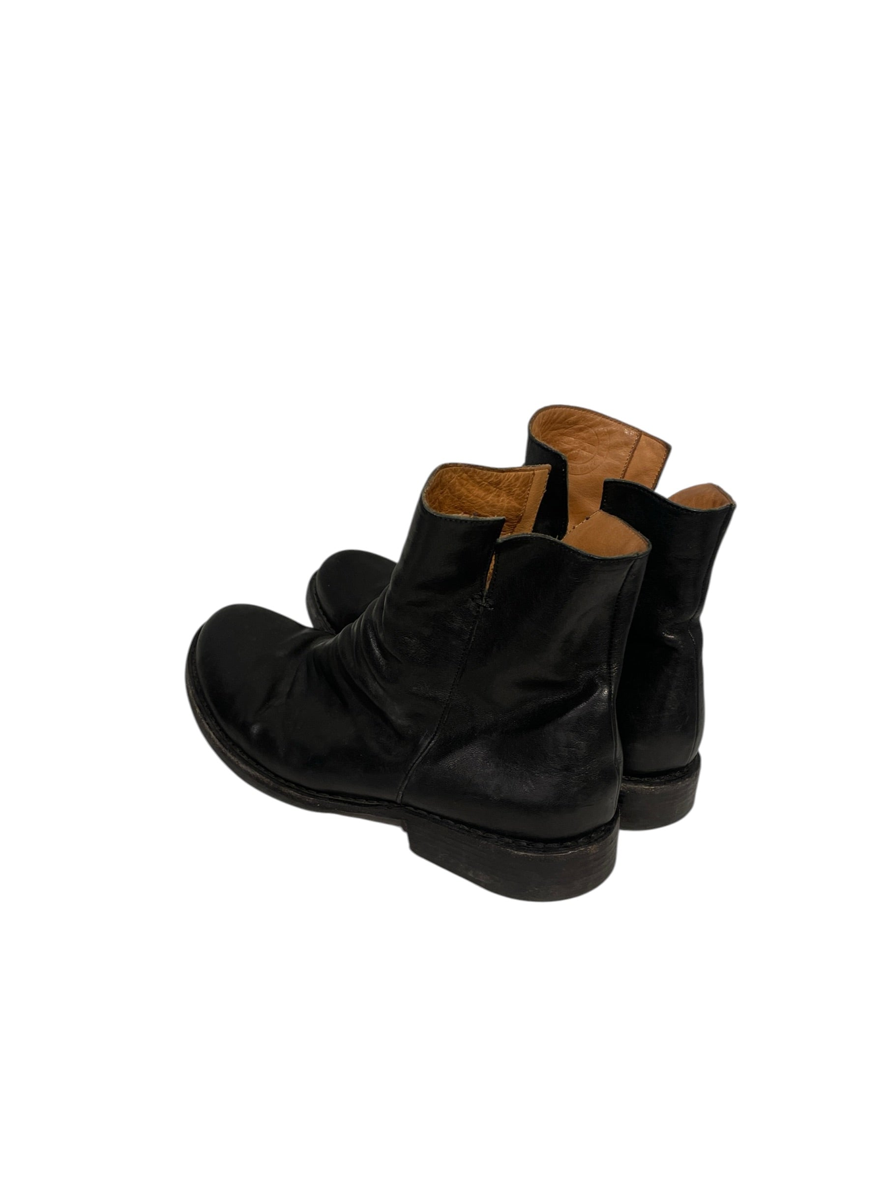 FIORENTINI+BAKER/Boots/EU 44/Leather/BLK/RING BRONZE ZIPPER BLK 44 view 2