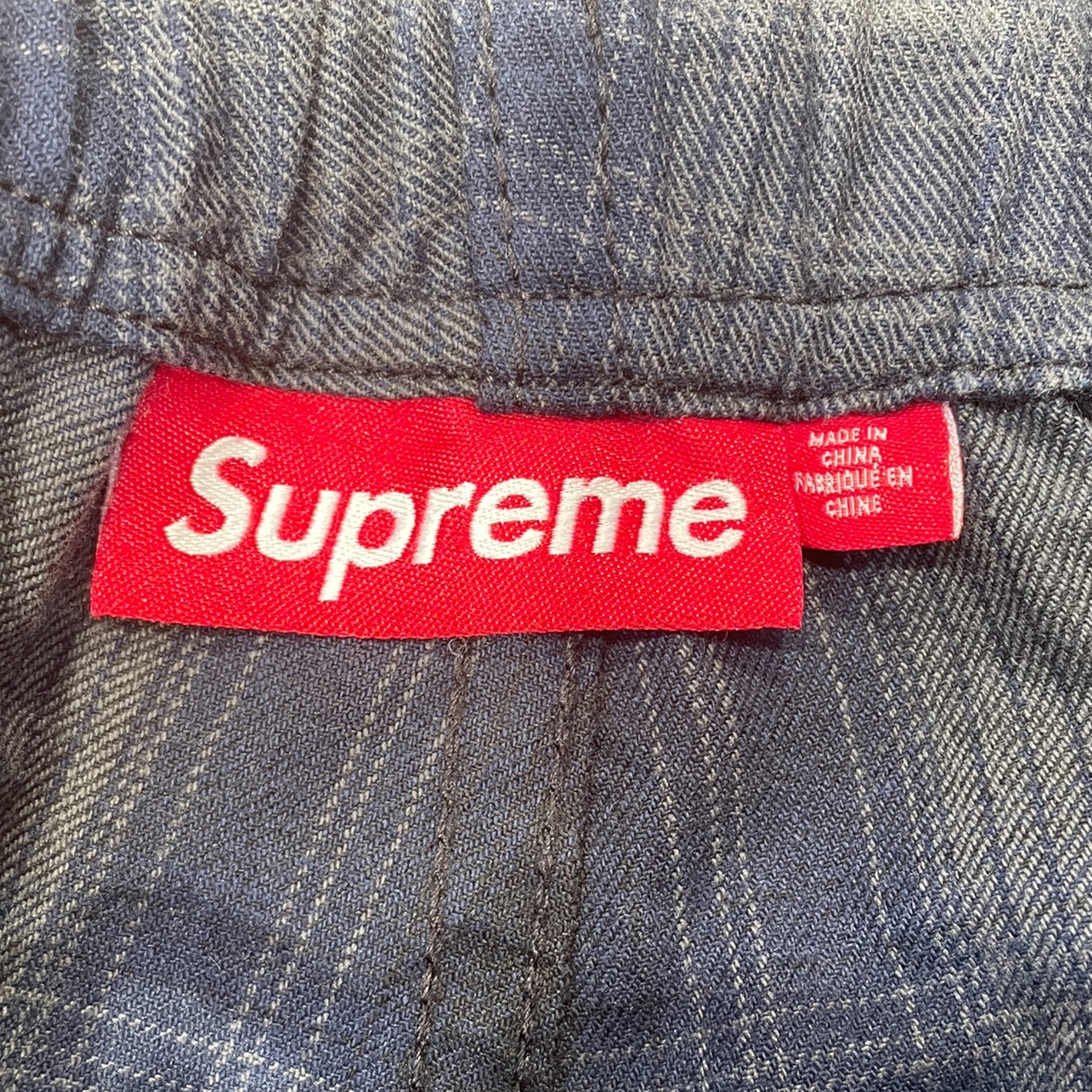 Supreme/Shorts/S/Cotton/BLU/Plaid/Supreme view 3