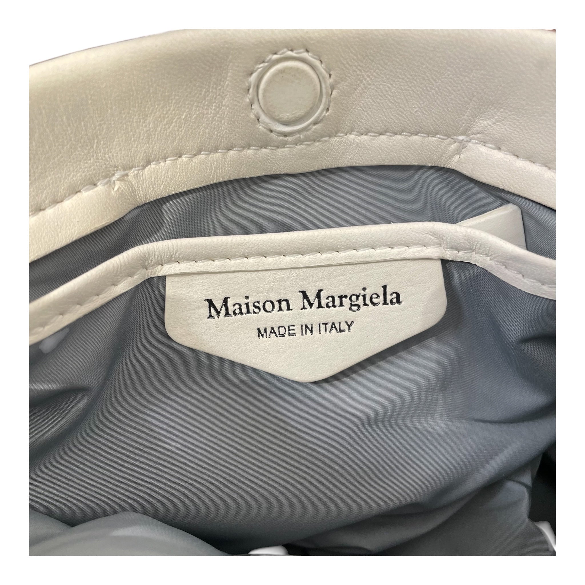 Maison Margiela/Cross Body Bag/WHT/pillow bag view 4