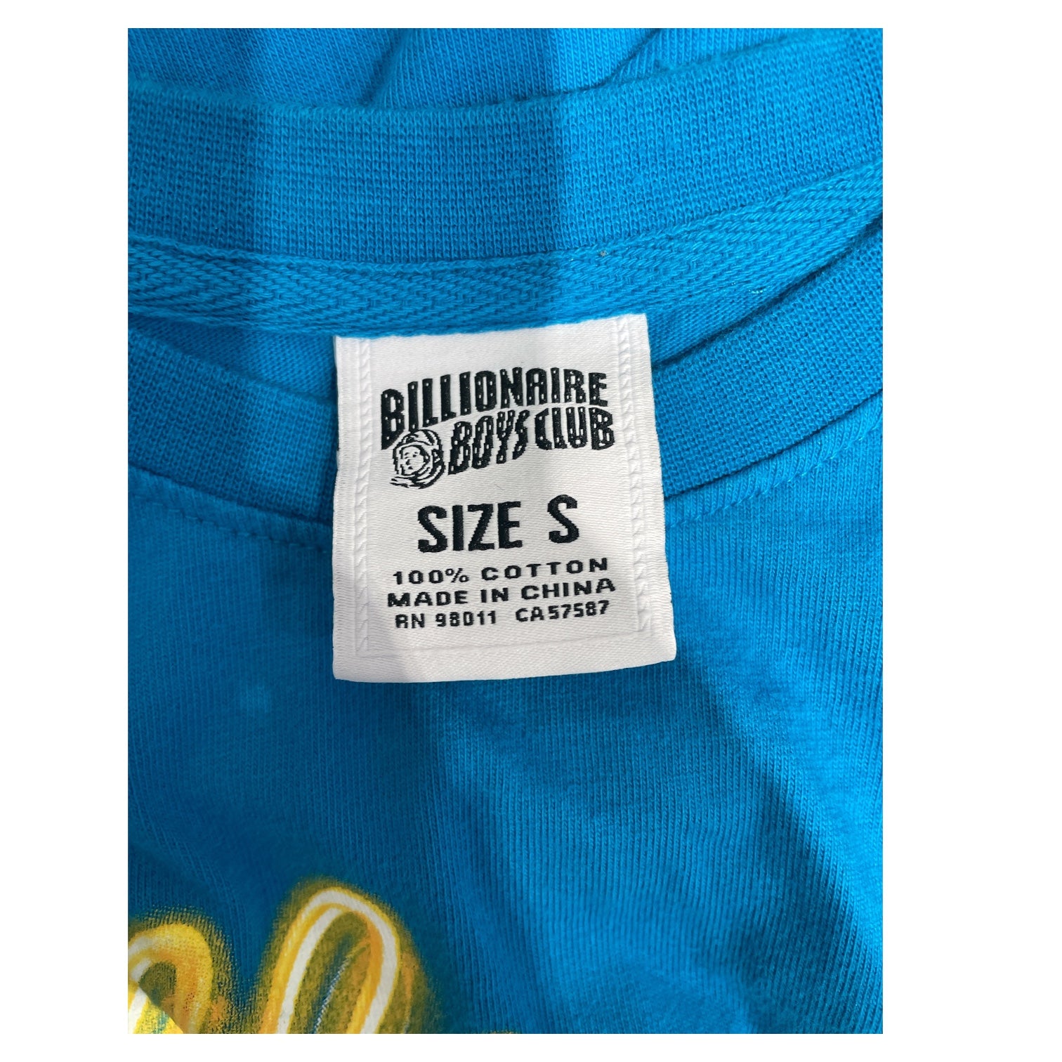 BILLIONAIRE BOYS CLUB/T-Shirt/S/Cotton/BLU/Graphic/ view 3